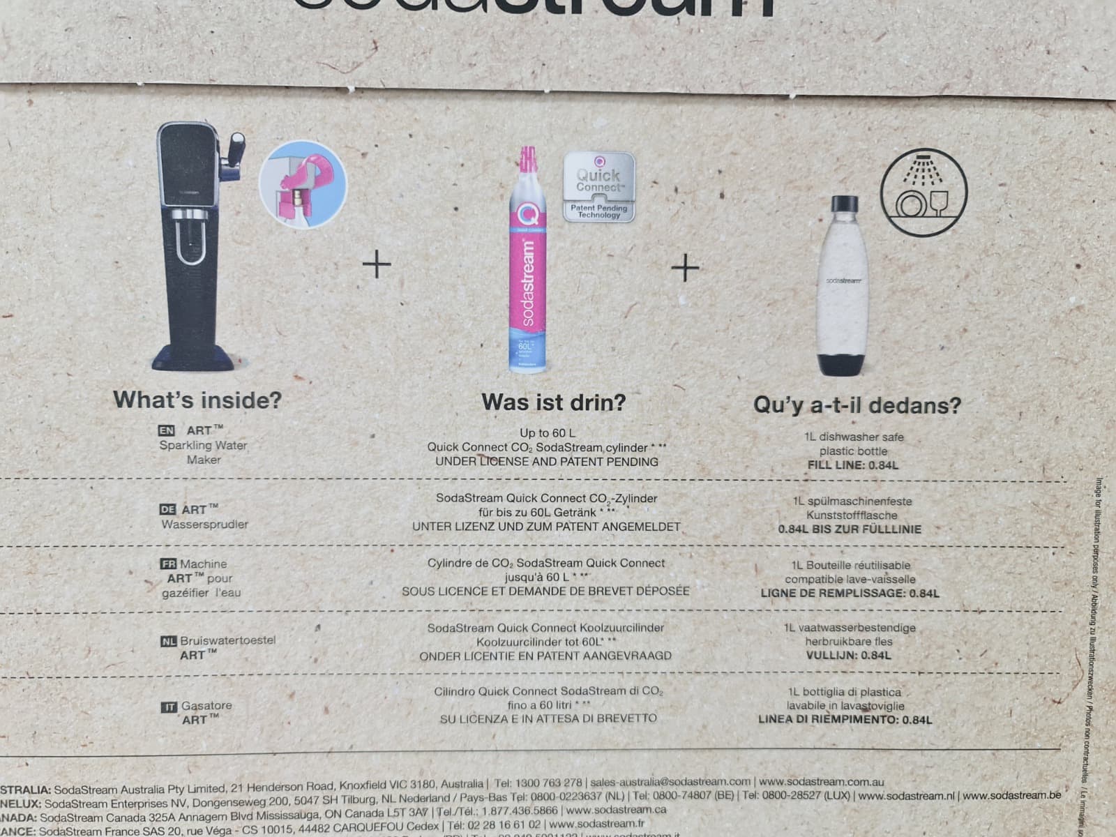 Máquina Sodastream Piece of Art — imagen 11