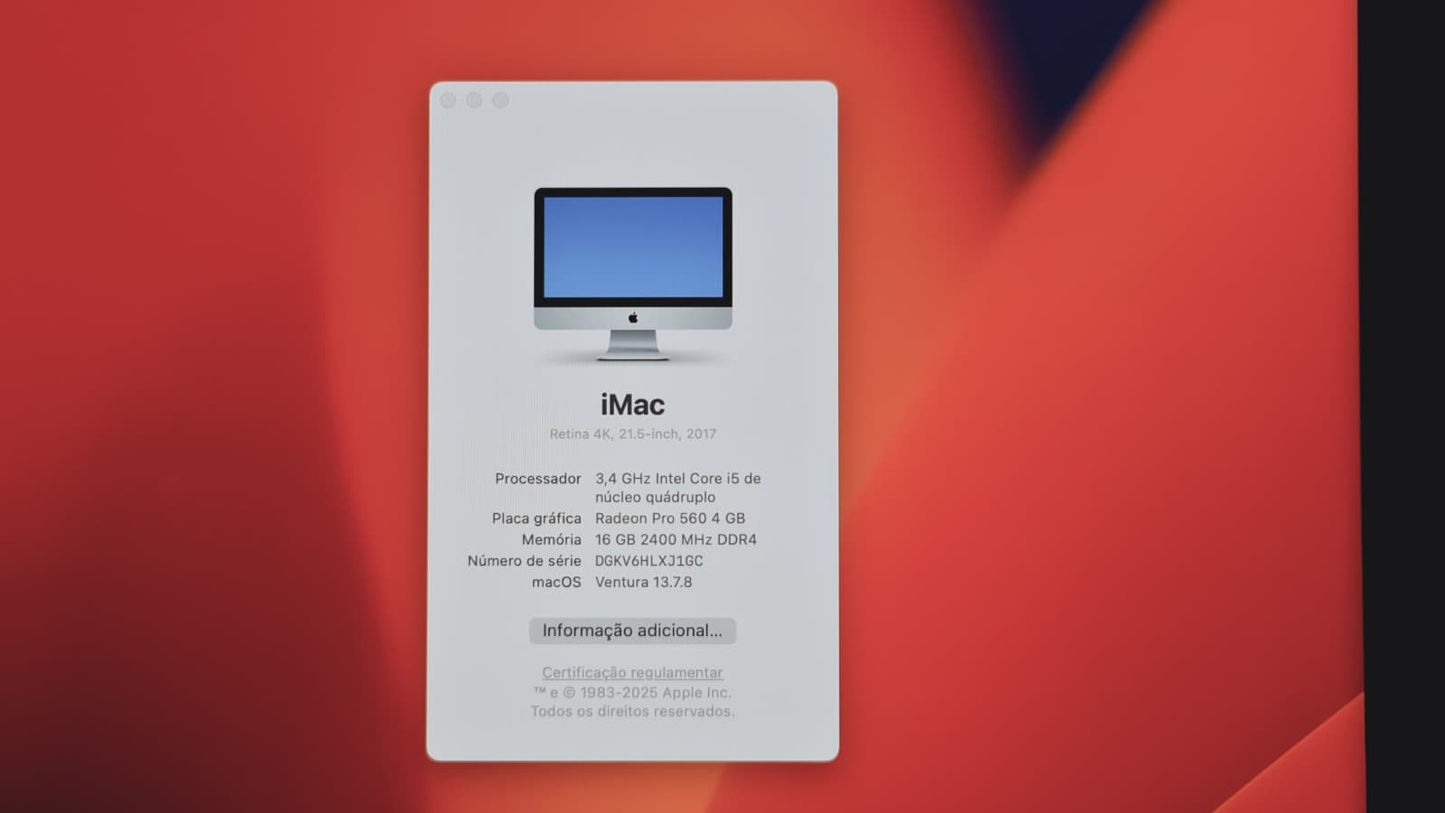 Ordinateur Apple iMac A1418 — image 7