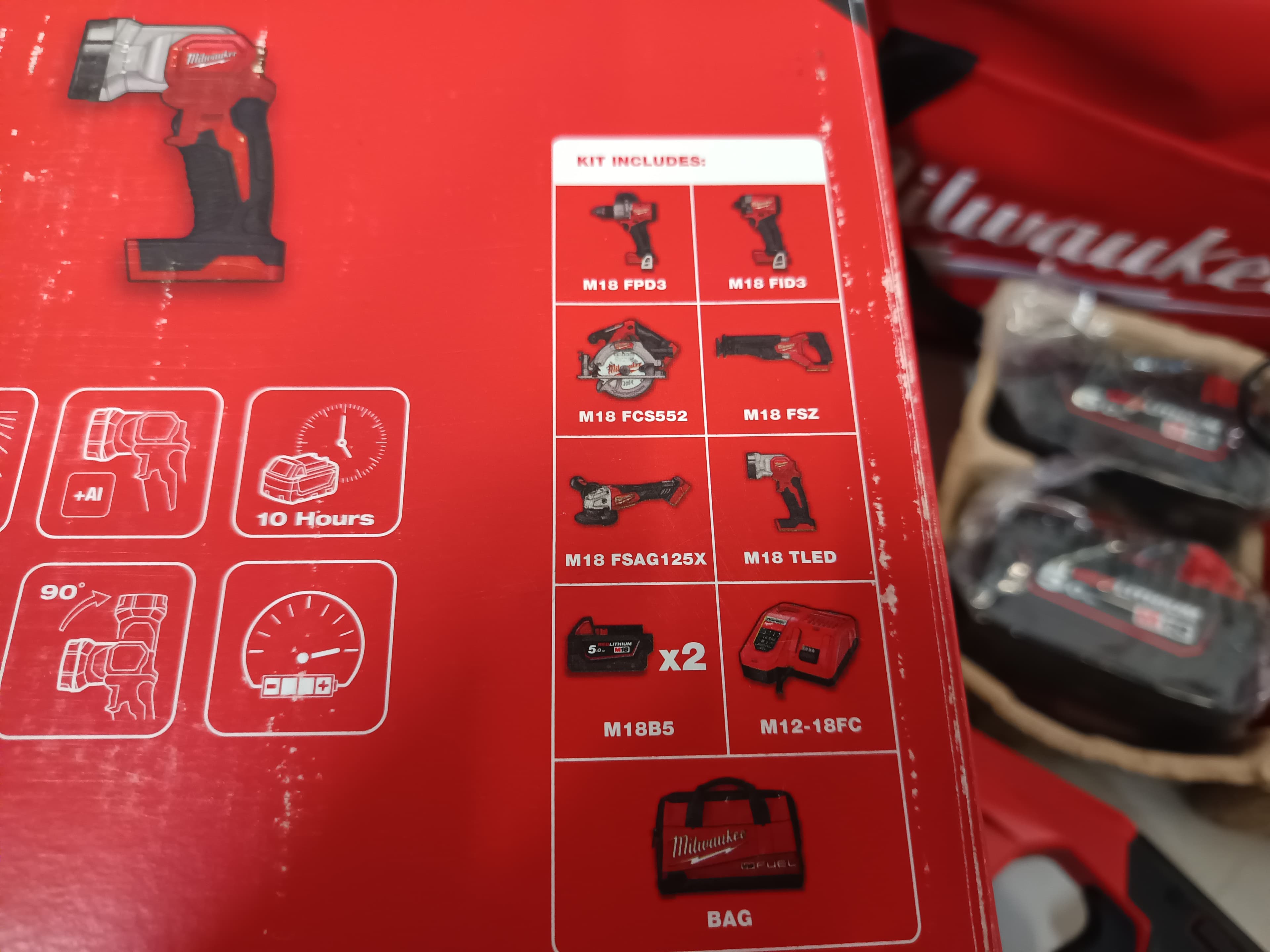 Kit Ferramentas Milwaukee — imagen 5