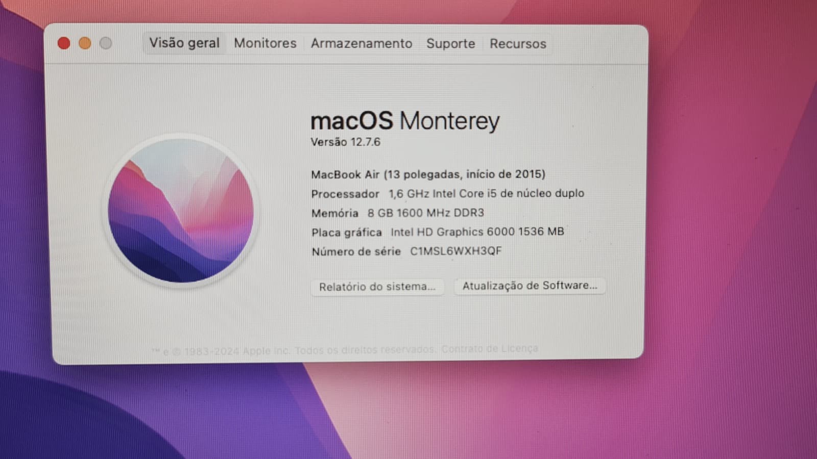 Computador Apple MacBook Air (2015) — imagem 7