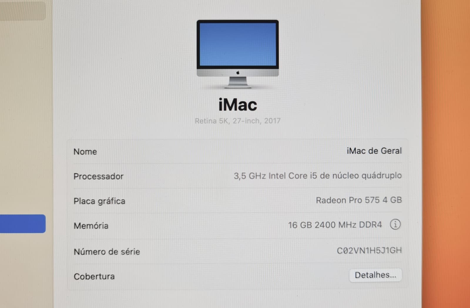 Ordenador Apple iMac A1419 — imagen 8