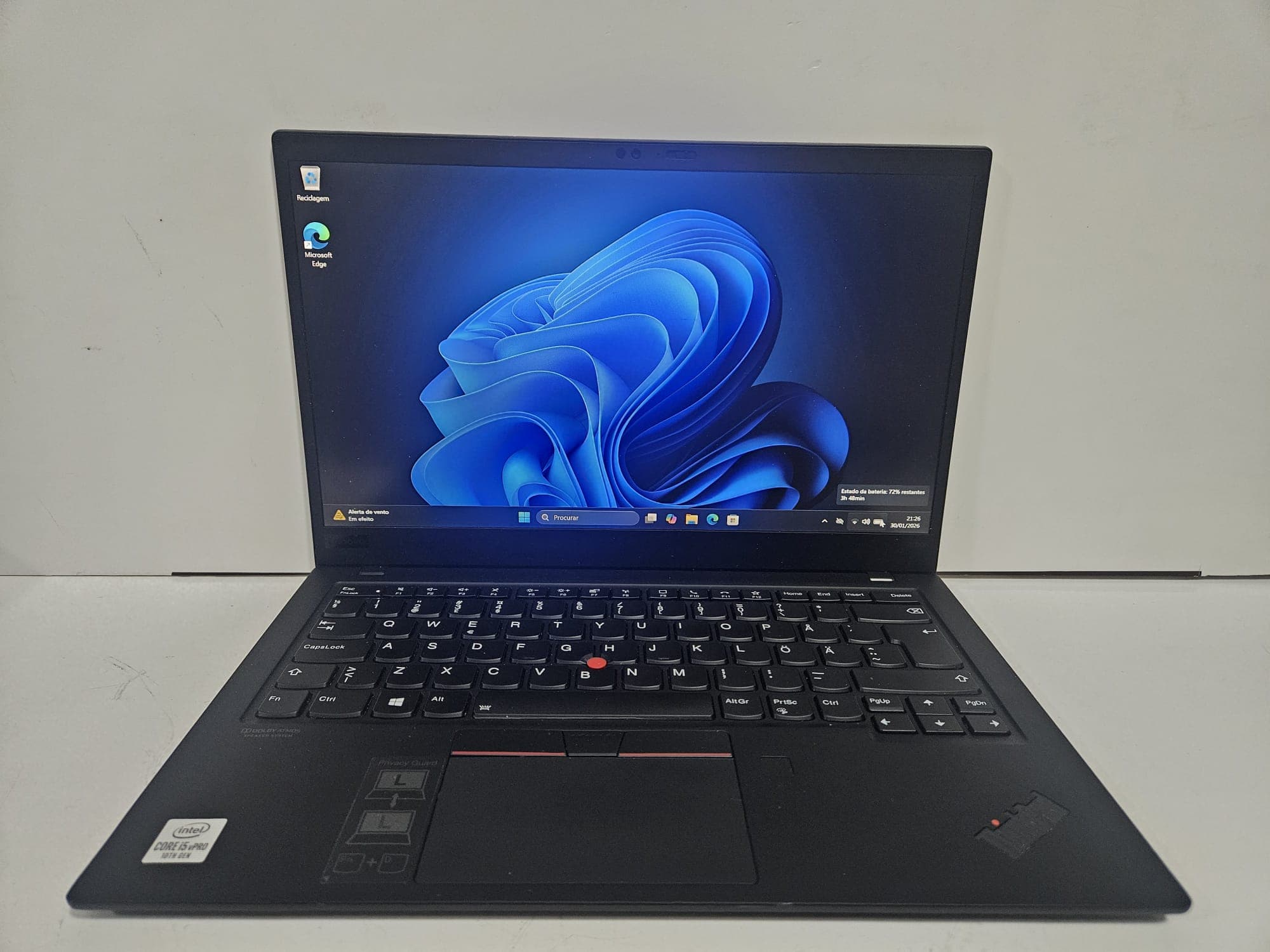 Portátil Lenovo THINKPAD X1 Carbon — imagem 1
