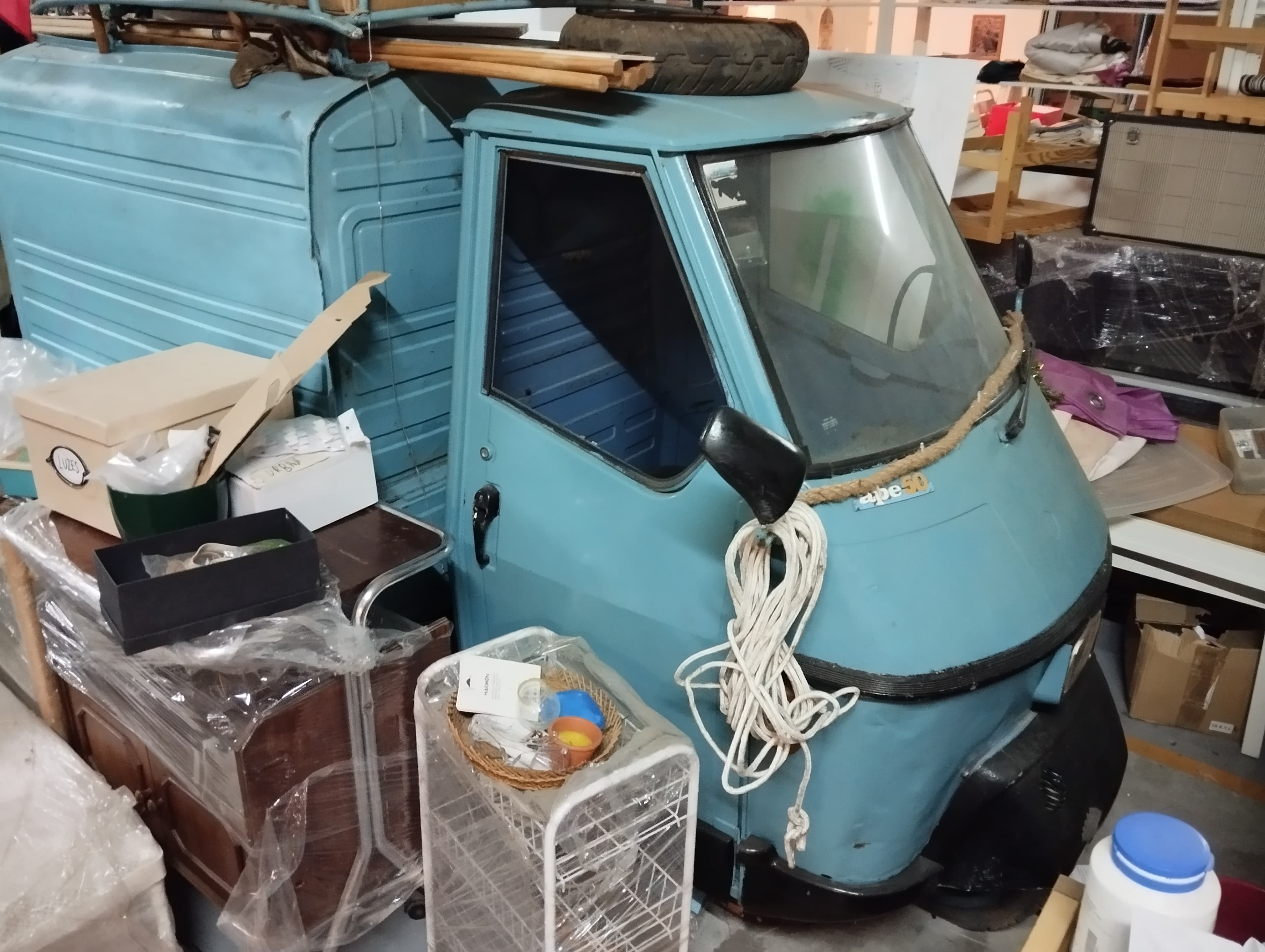 Chassis Piaggio Ape 50