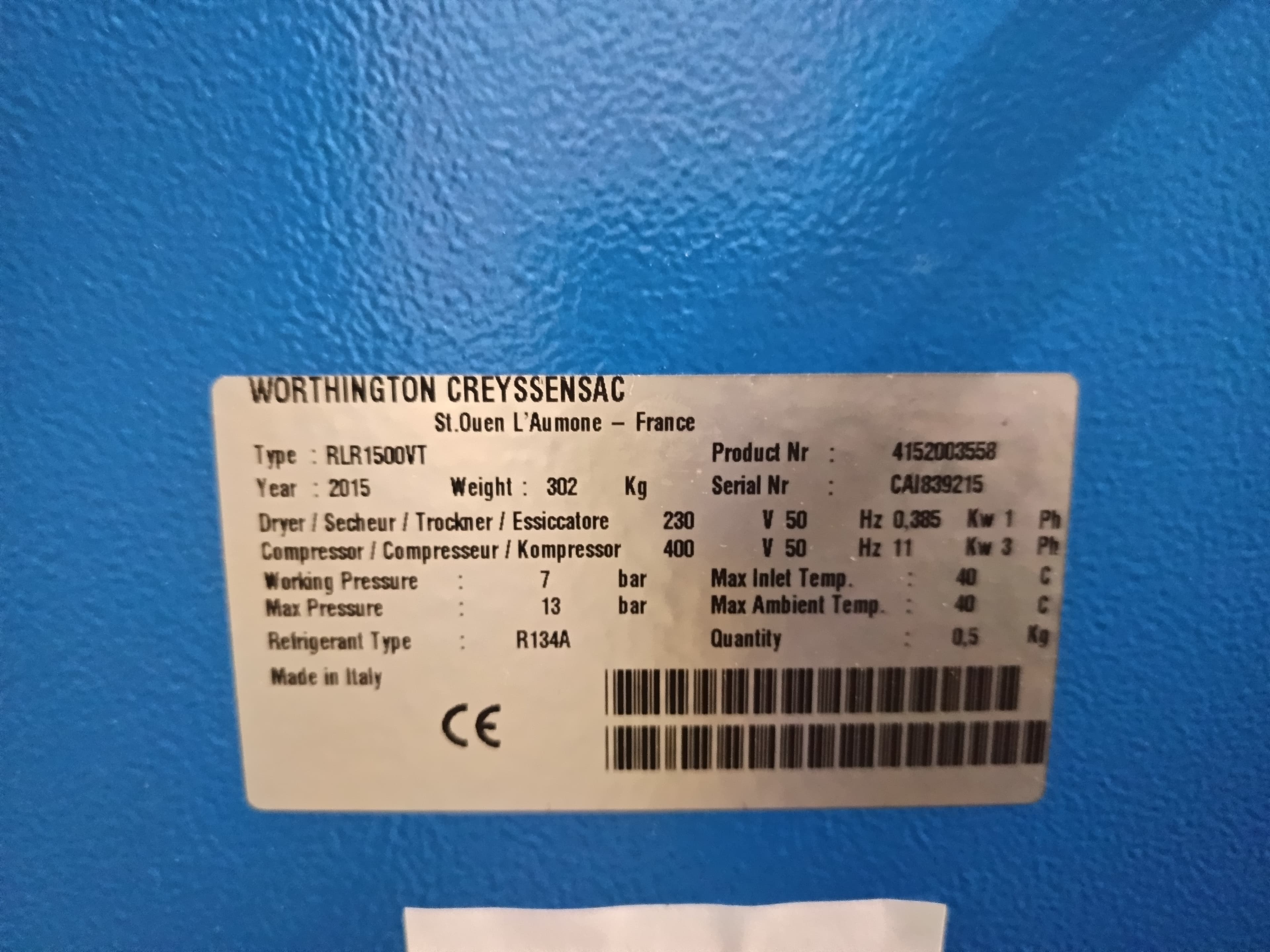Compressor Worthington — imagen 8
