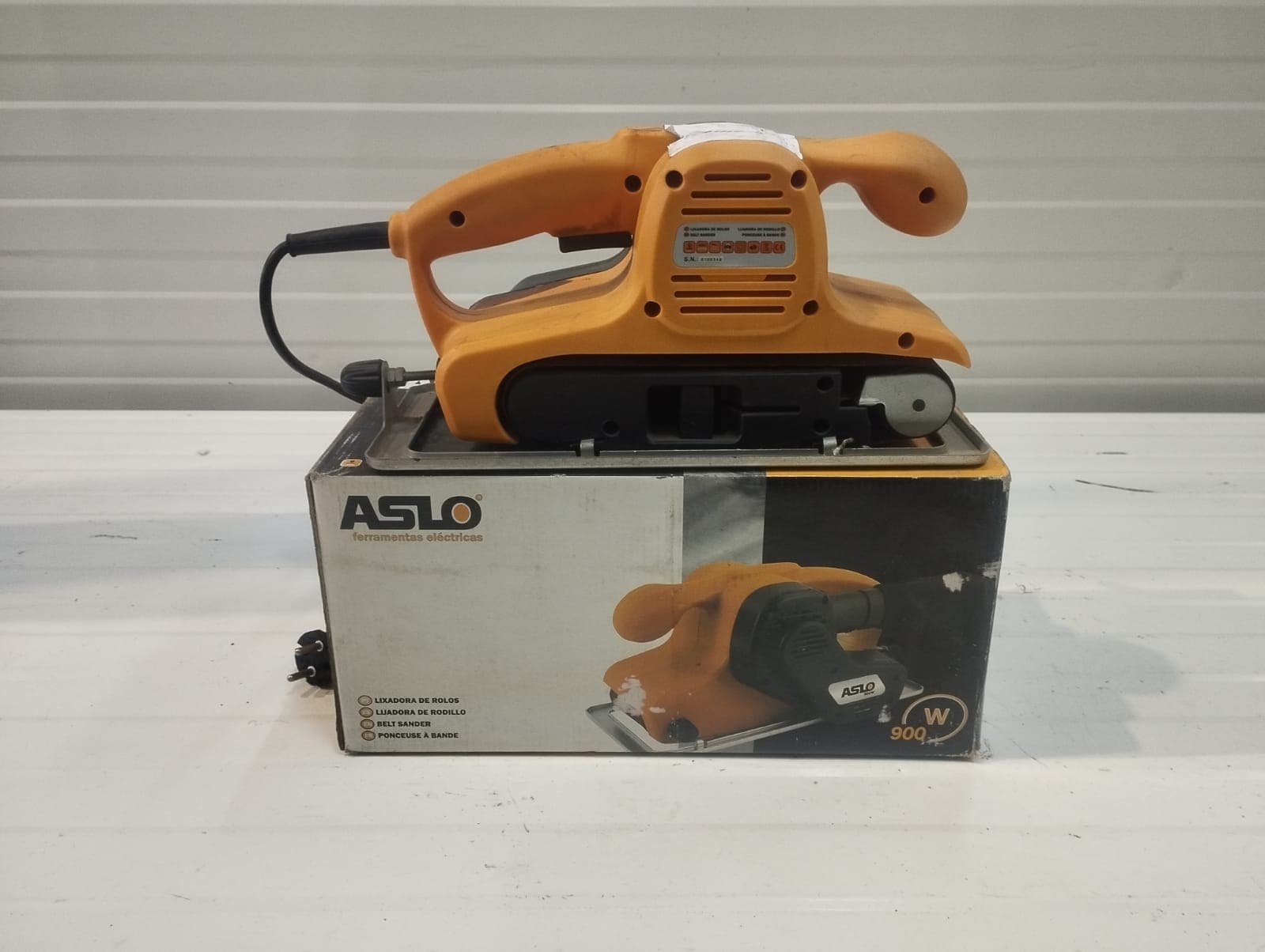 2 - Lixadora de Rolos 900w