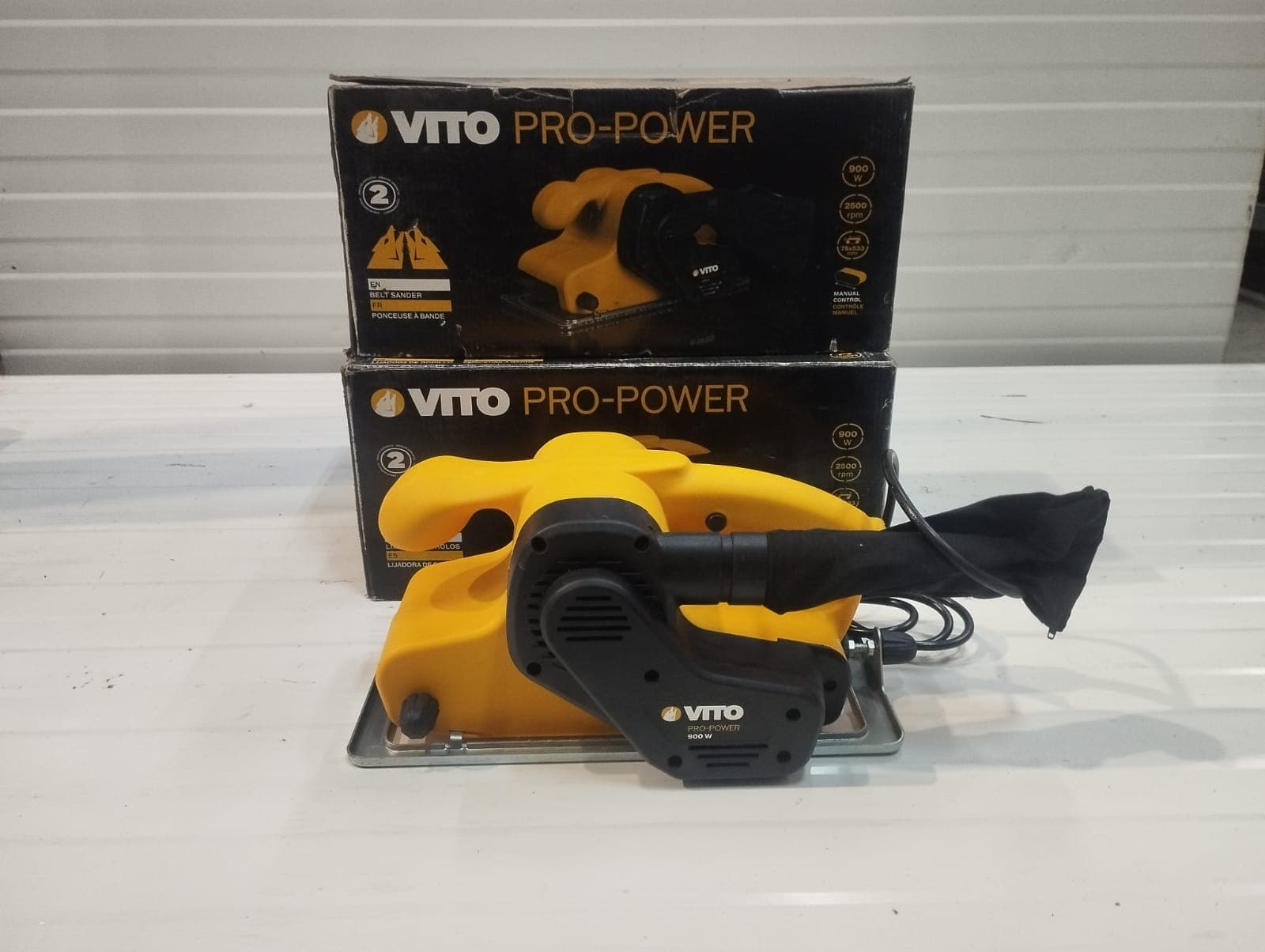 2 - Lixadora de Rolos 900w V