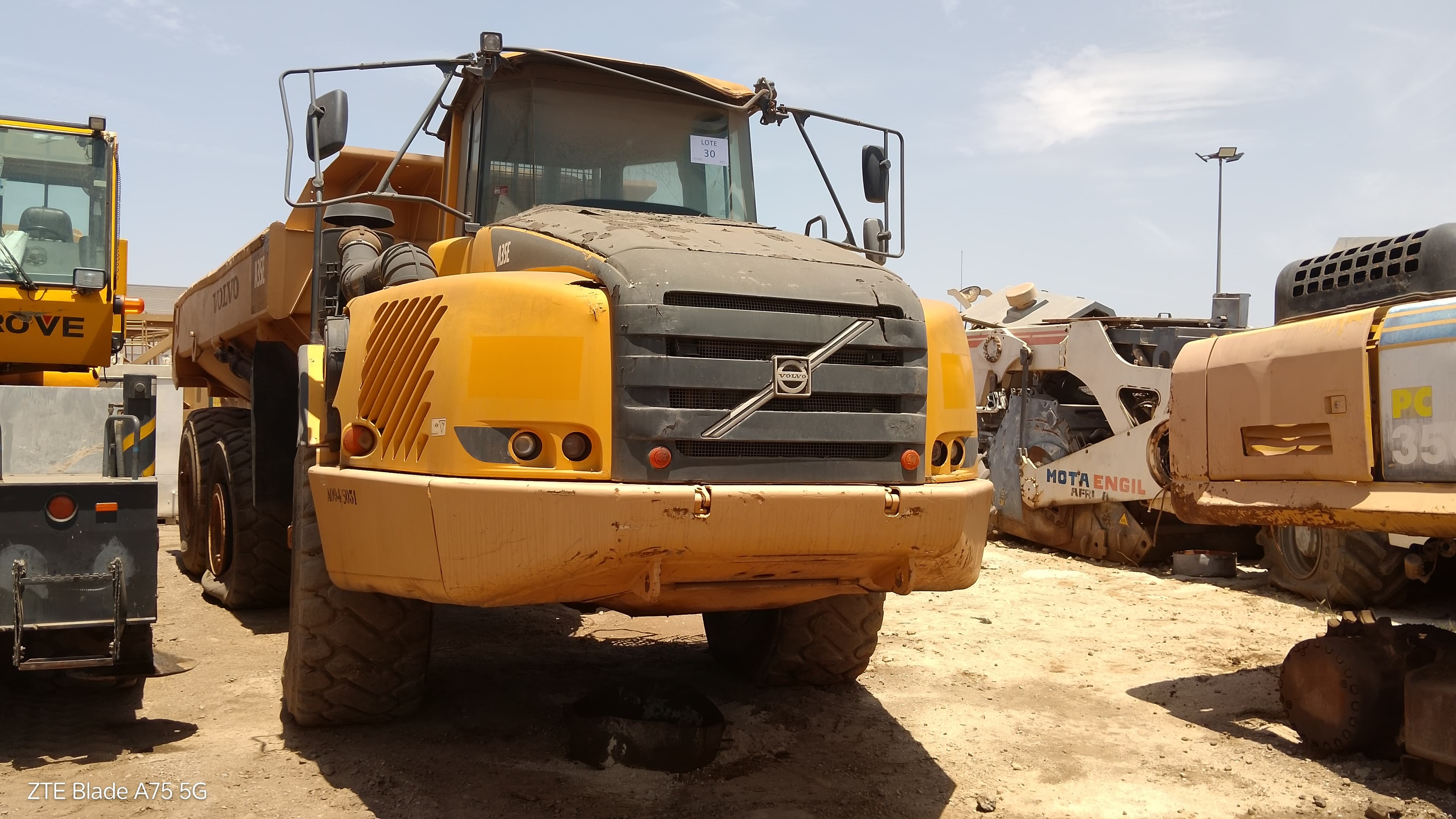 Dumper Articulado 35 T VOLVO  A35E