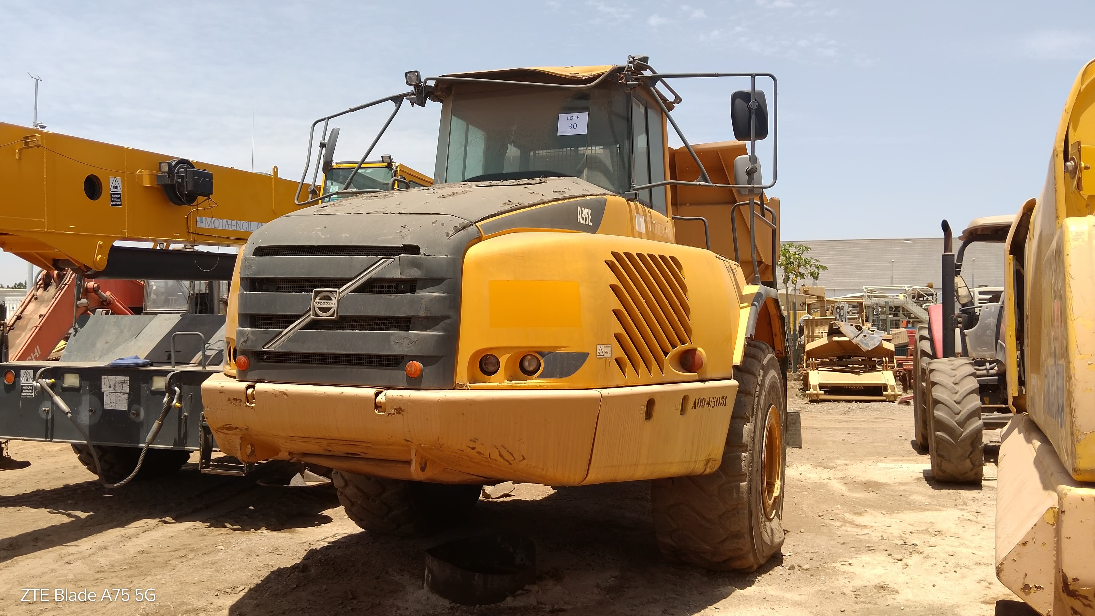 Dumper Articulado 35 T VOLVO  A35E — image 3