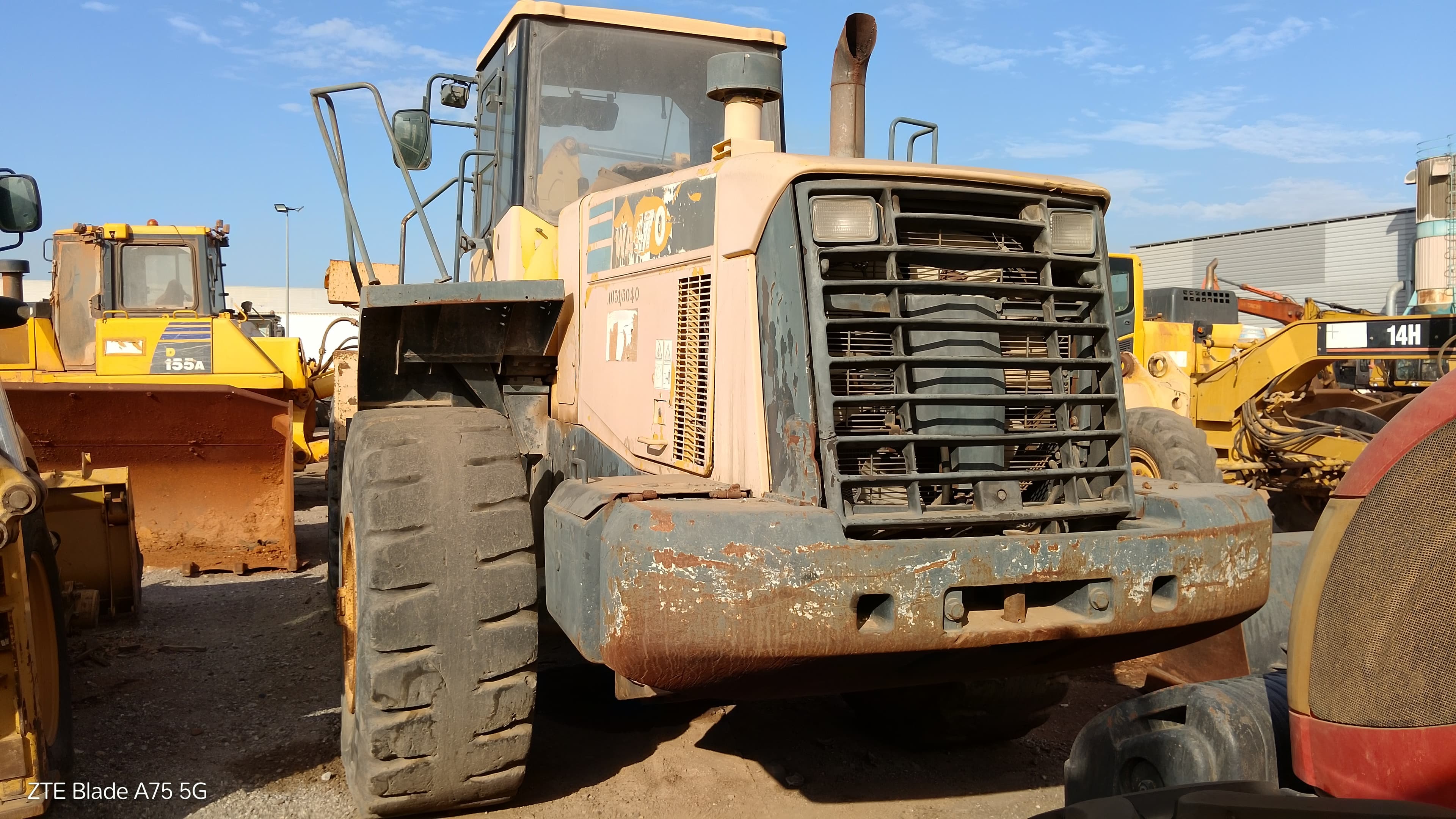 Pá Carregadora de Pneus 25 T KOMATSU WA470-5 — imagen 7