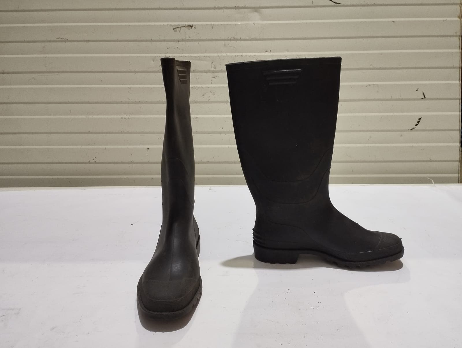 35 - Bota de borracha PVC preta 40 — imagen 1