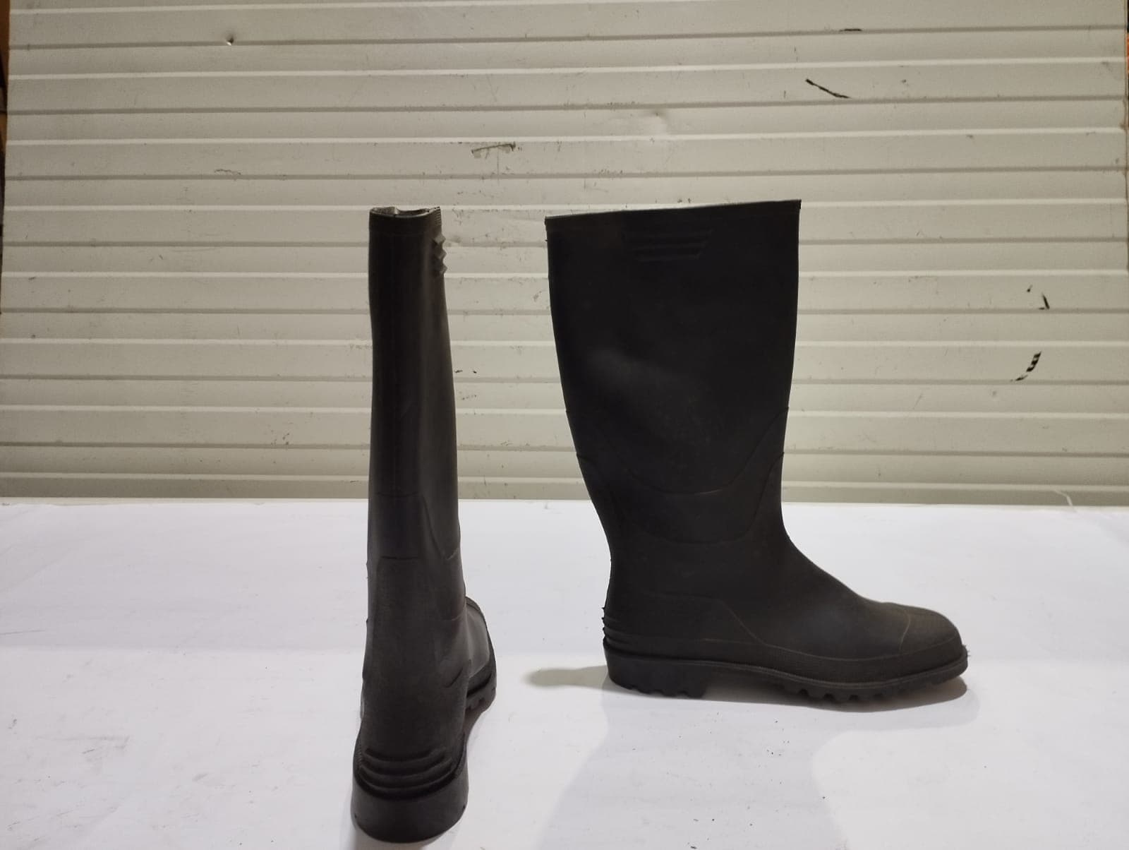 35 - Bota de borracha PVC preta 43 — imagem 1
