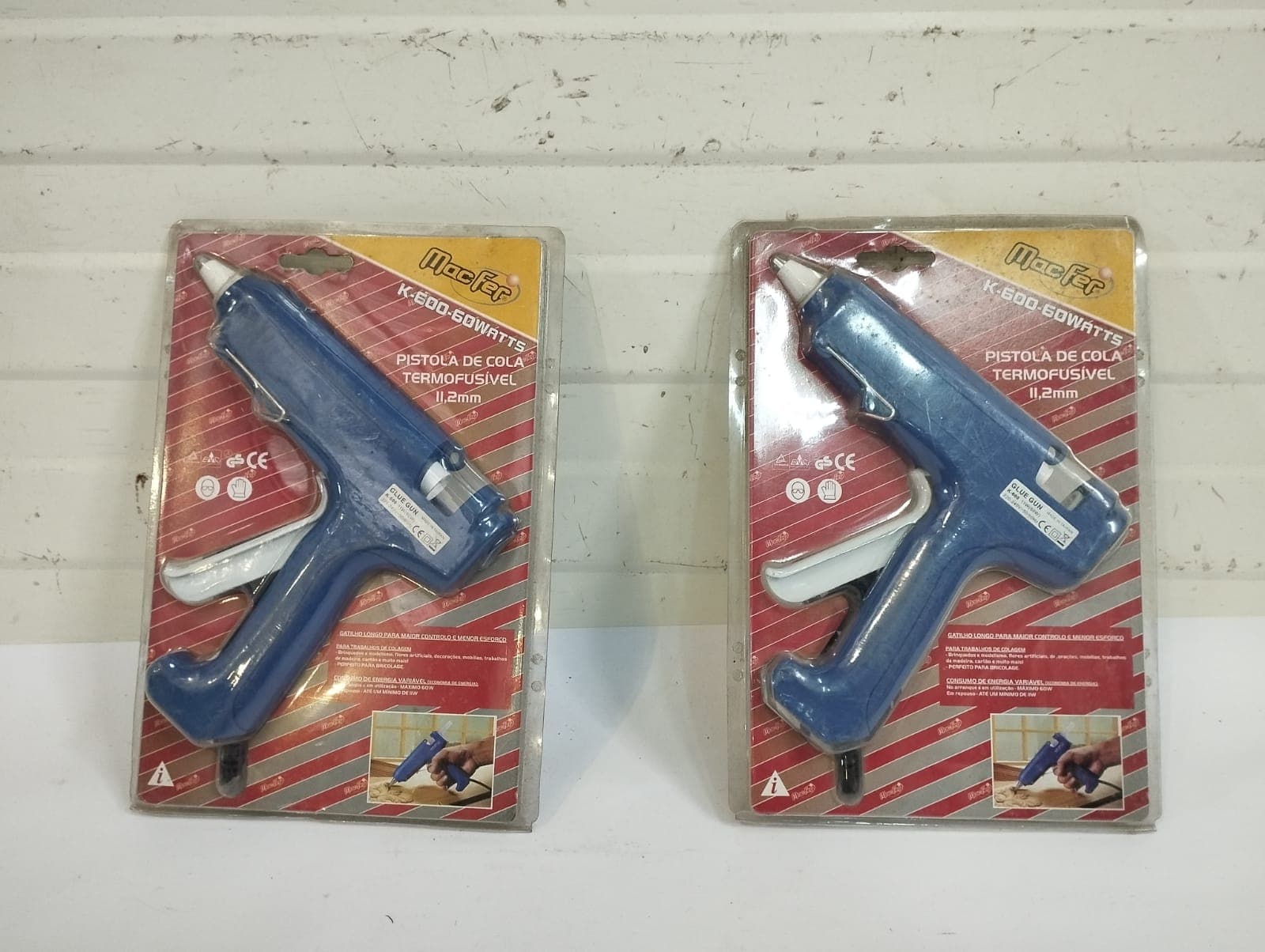 2 - Pistola de cola termofusivel profissional 11,2mm-K600/60W