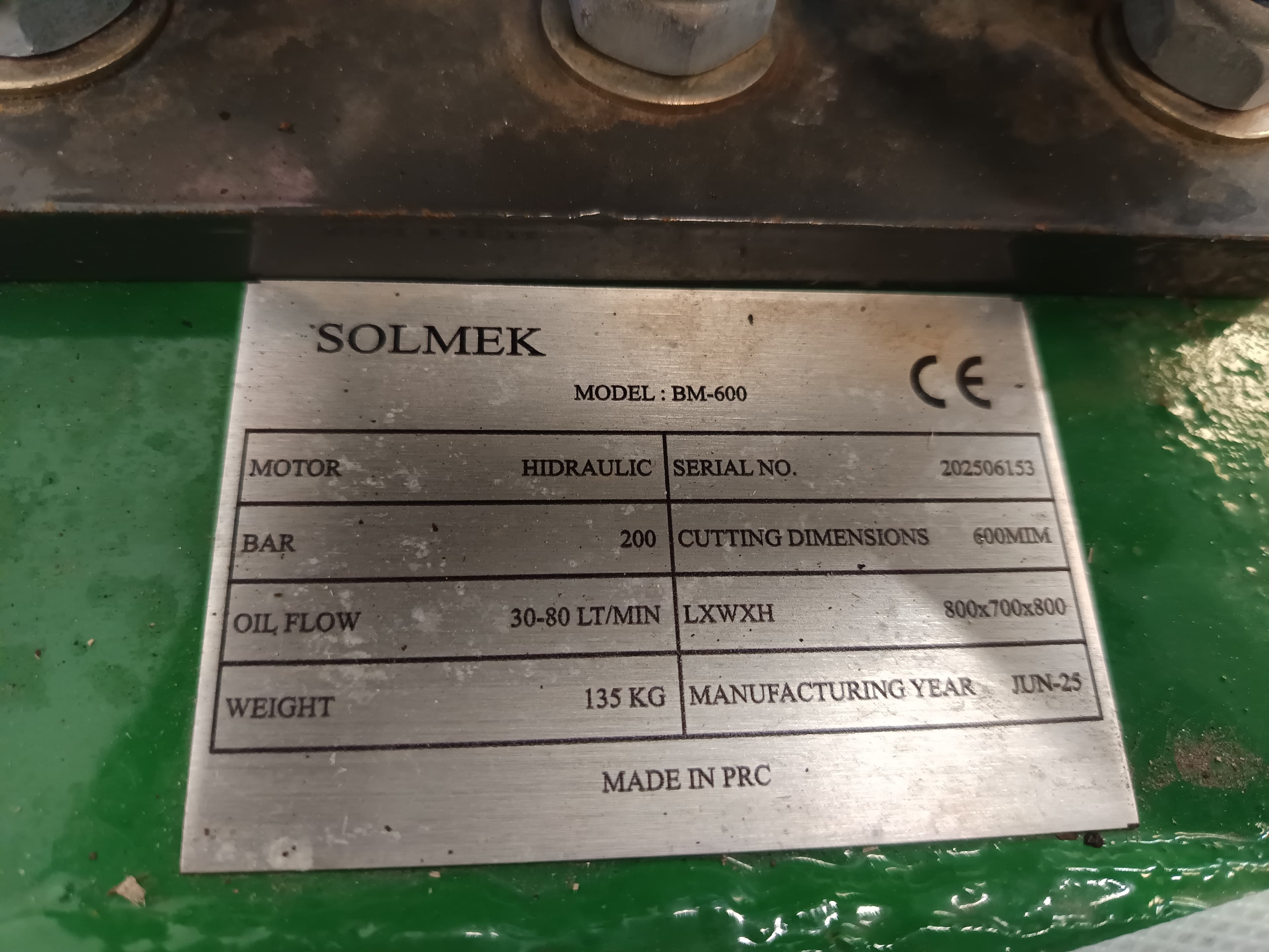 Triturador Solmek · Ano 2025 — imagem 6
