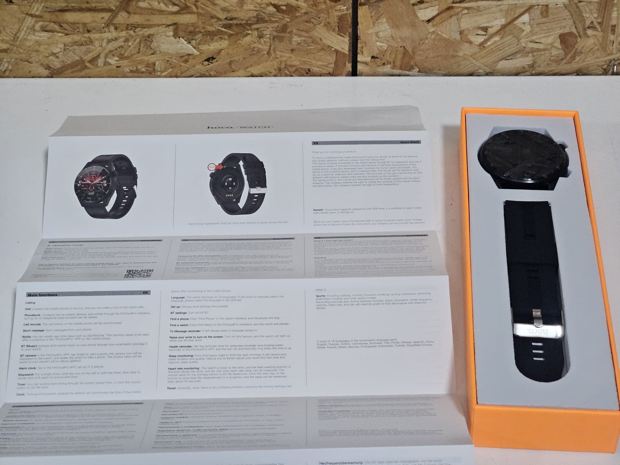 Smartwatch Hoco — imagem 9