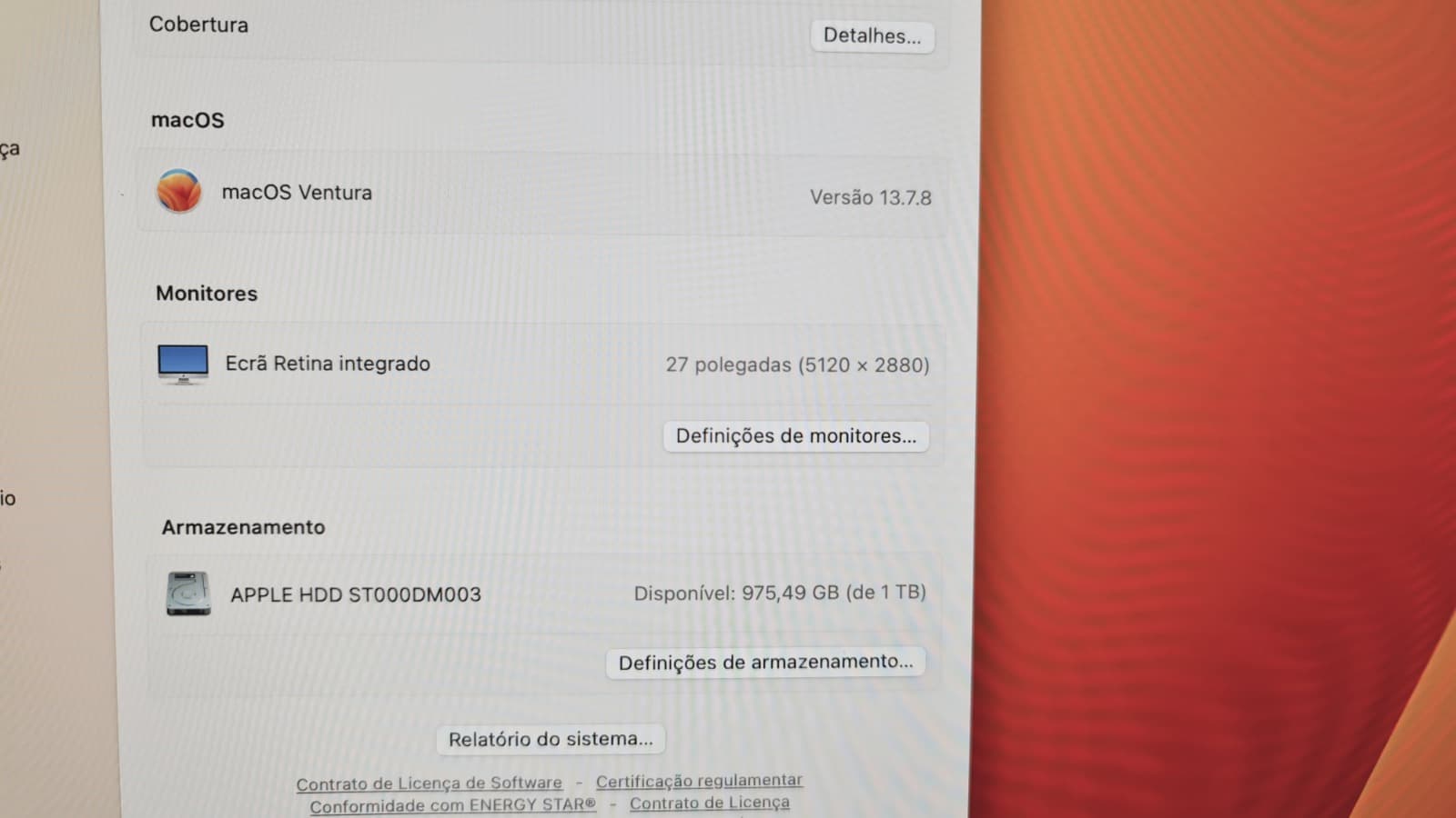 Computador Apple iMac A1419 — imagem 6