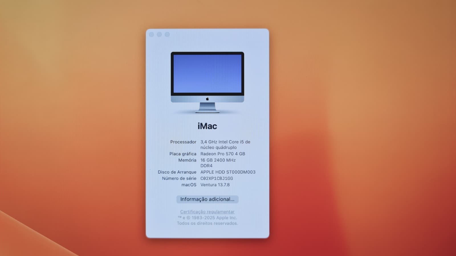 Computador Apple iMac A1419 — imagem 8