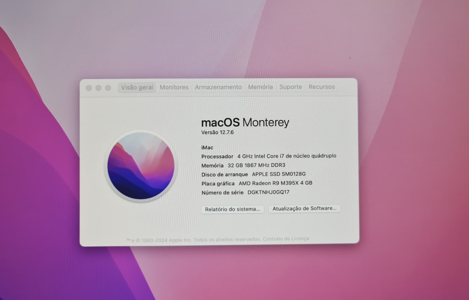 Computador Apple iMac A1419 — imagem 5