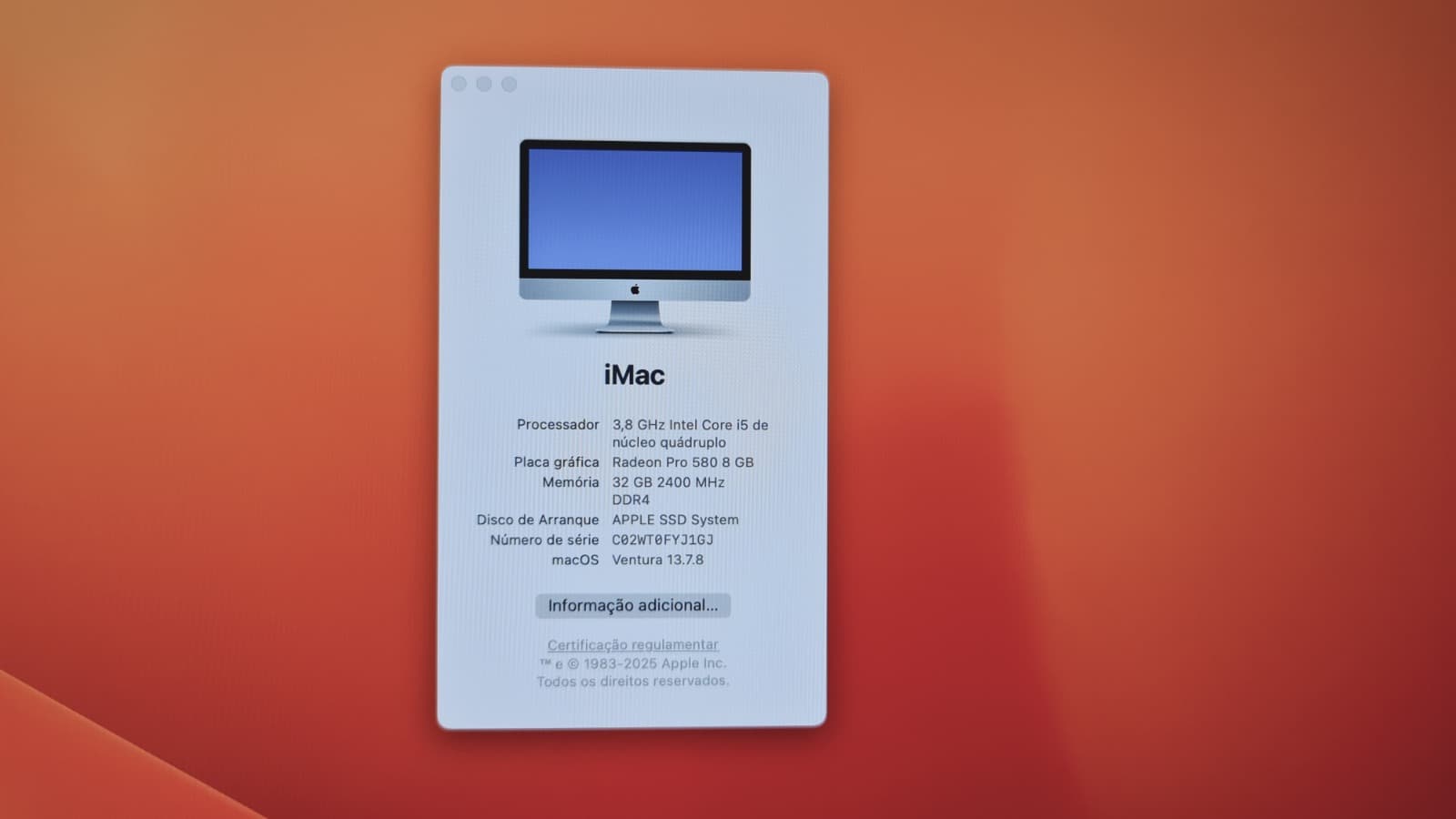 Computador Apple iMac A1419 — imagem 6