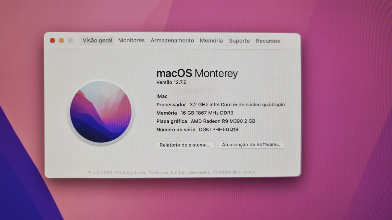 Computador Apple iMac A1419 — imagem 5