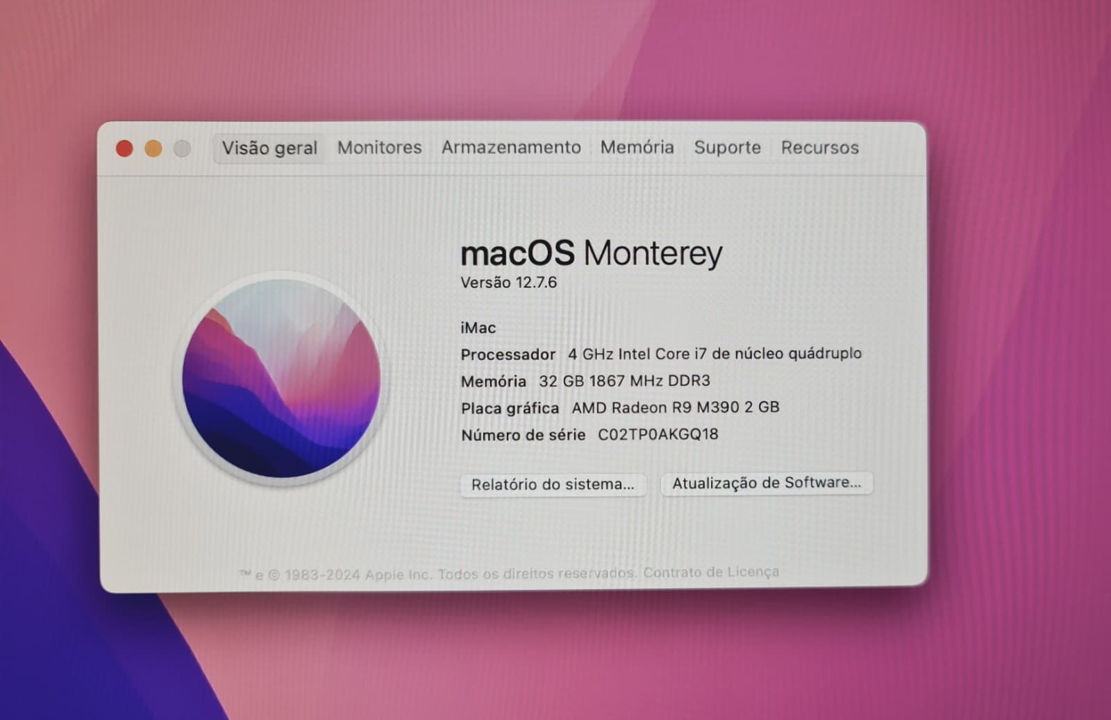 Computador Apple iMac A1419 — image 7