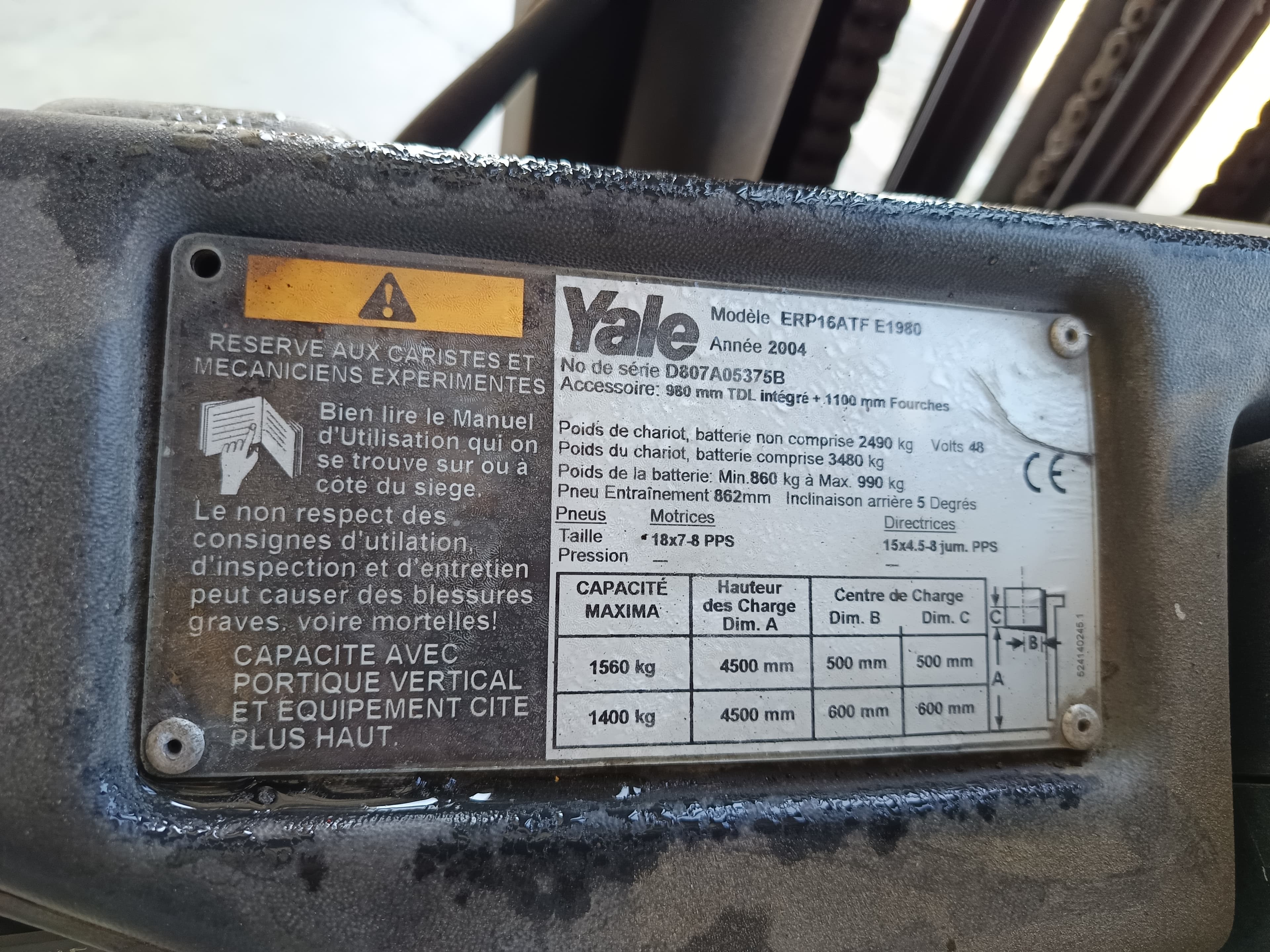 Empilhador Yale · Ano 2004 — image 19