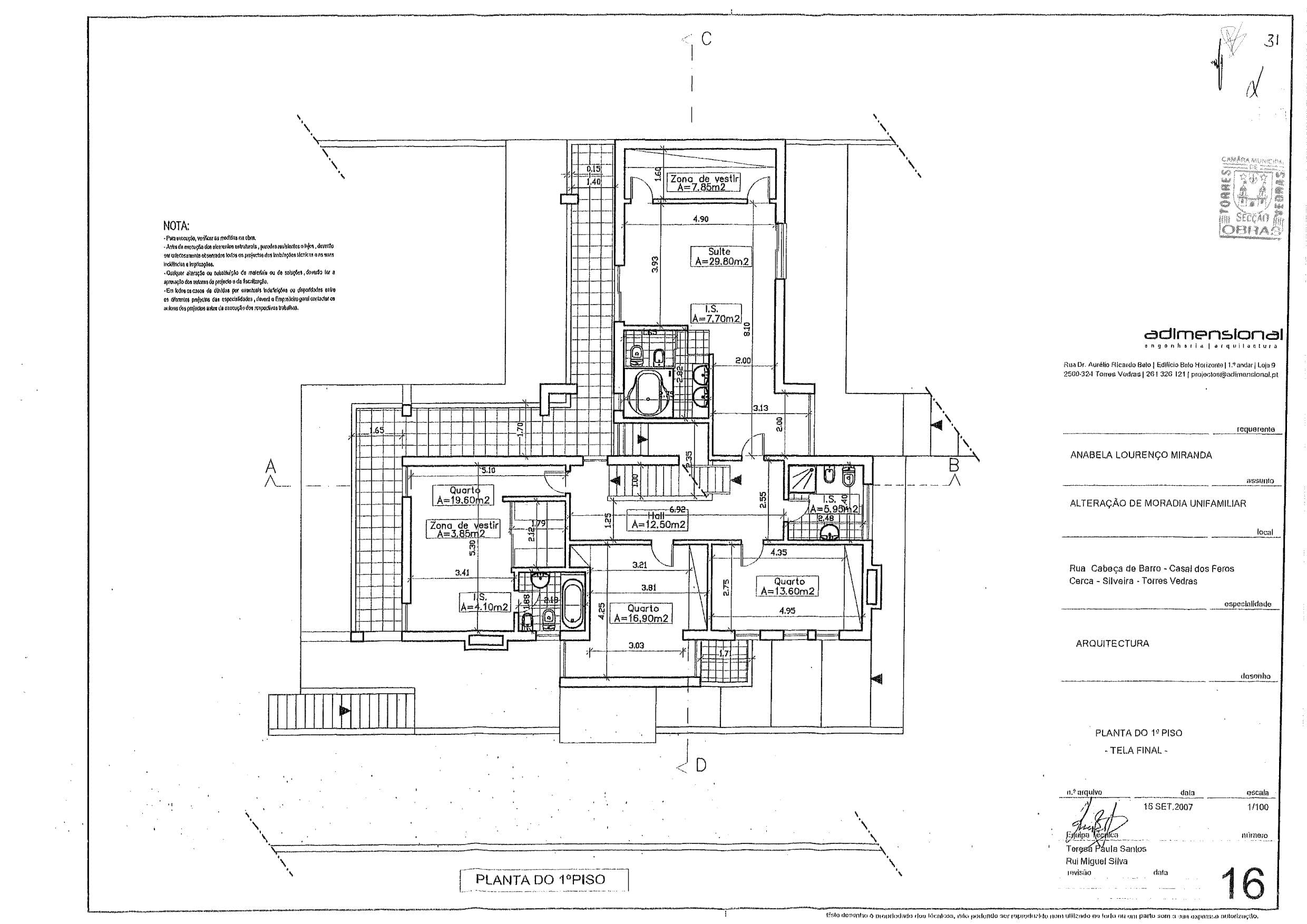 Proporção de 1/2 de Moradia V5 · Silveira, Torres Vedras — imagem 8