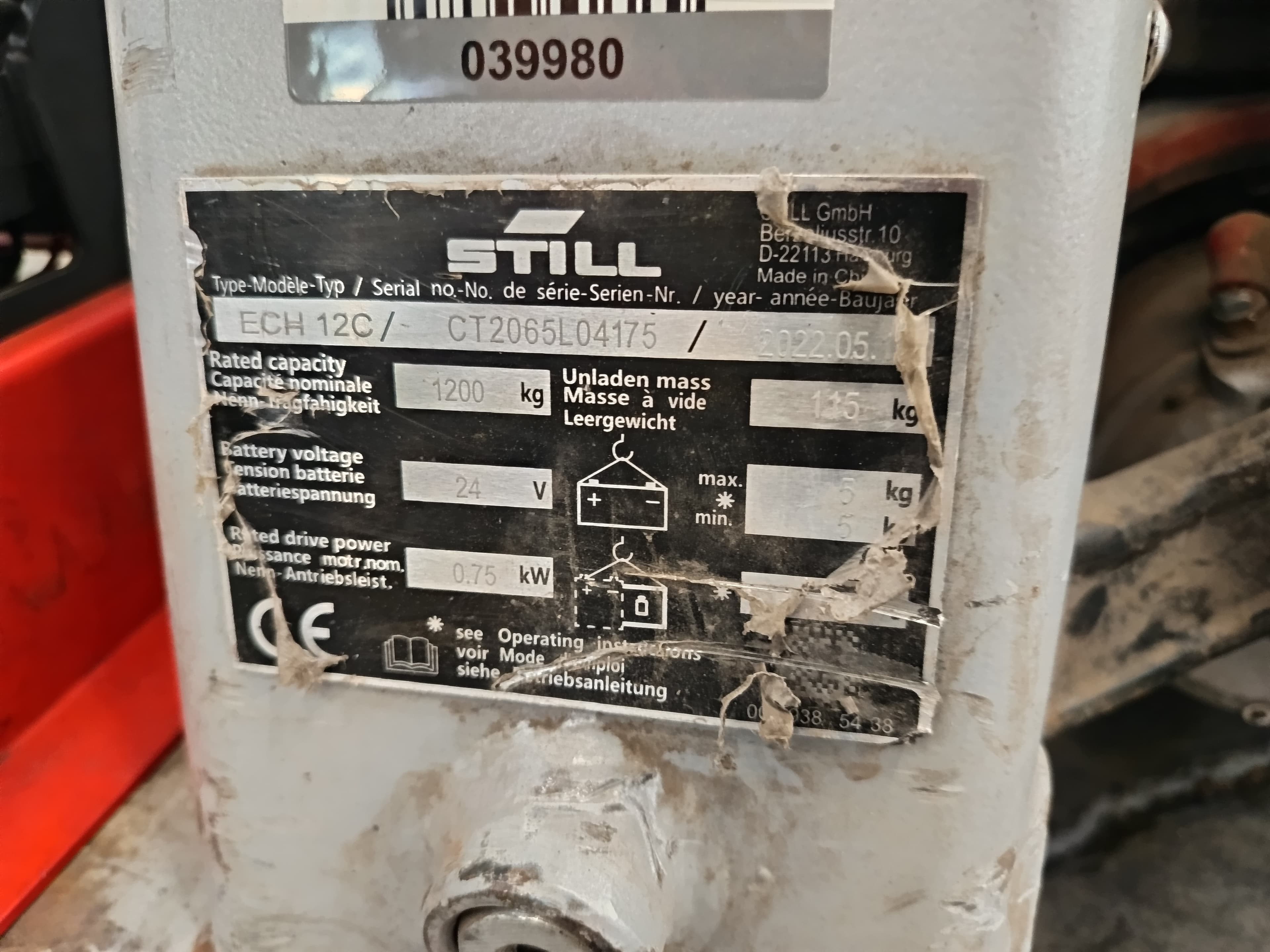 Porta Paletes Elétrico Still · Ano 2022 — imagem 7
