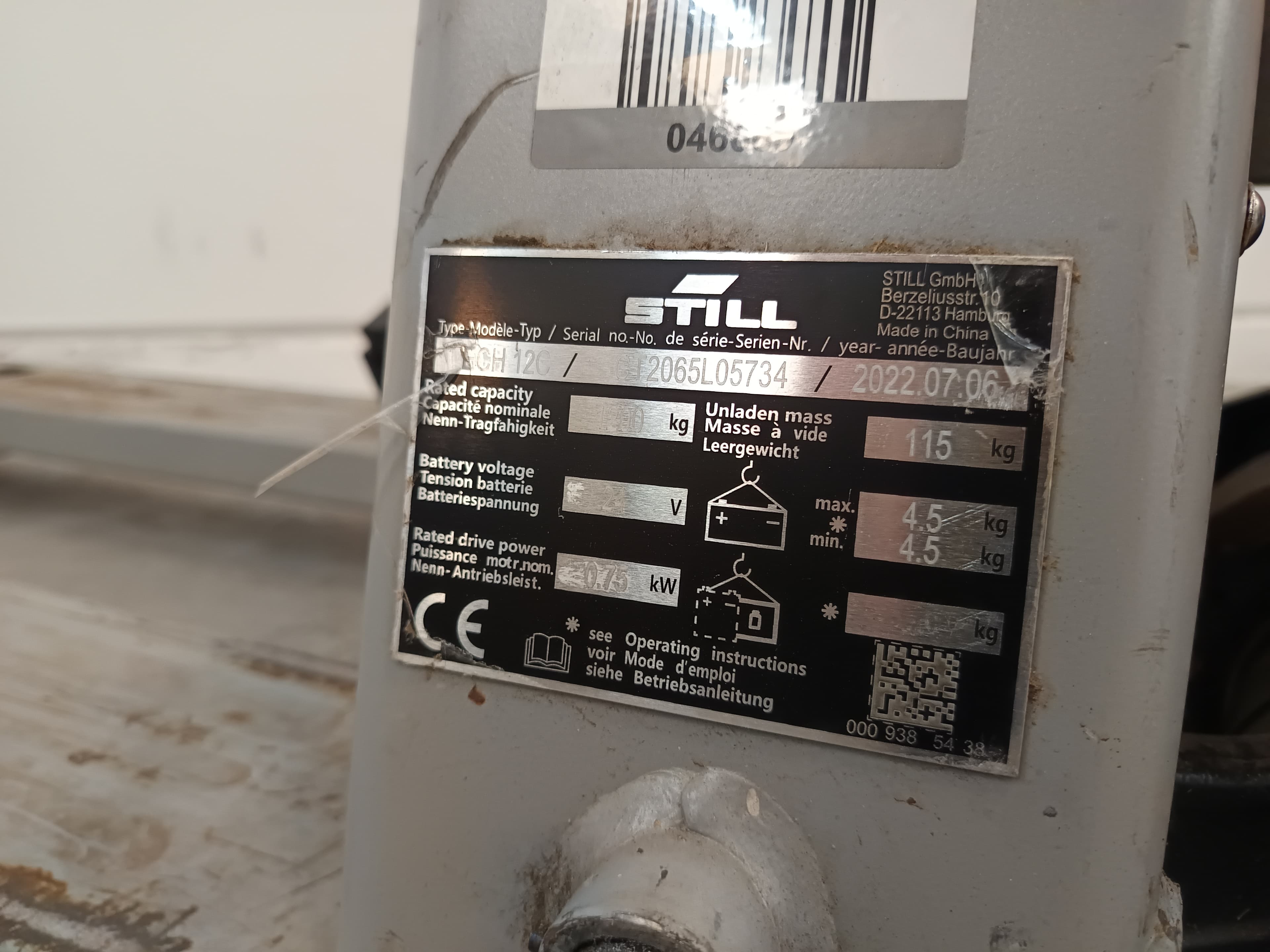 Porta Paletes Elétrico Still · Ano 2022 — image 7