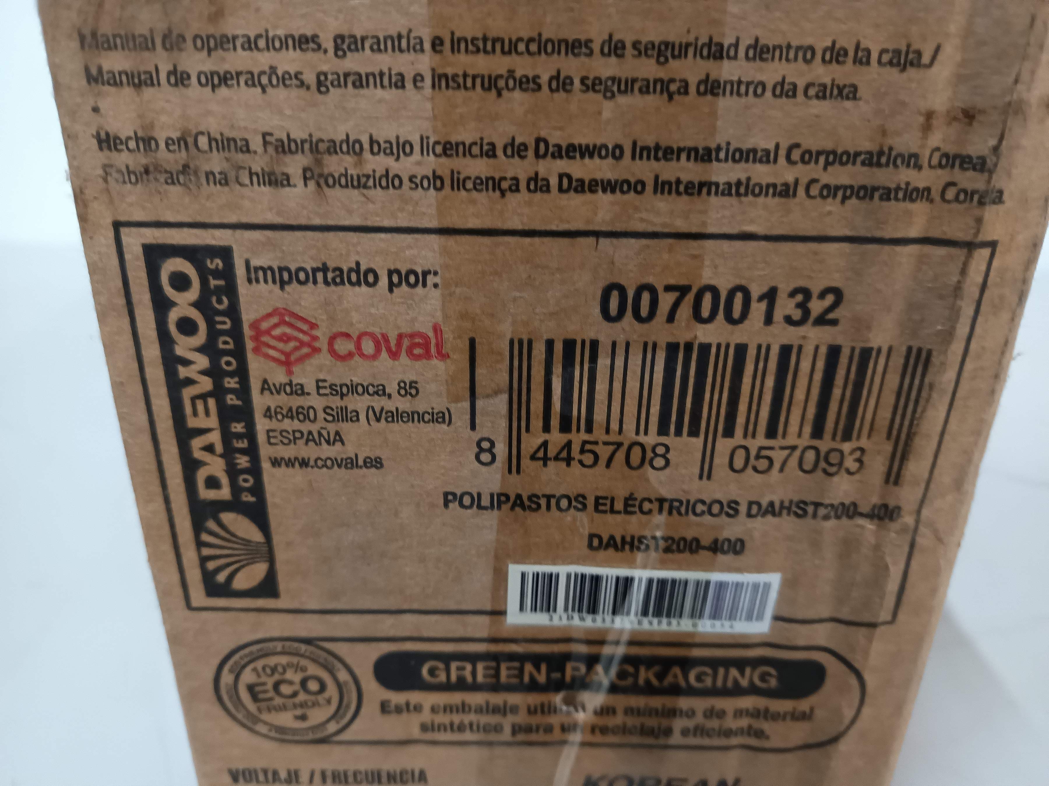 Guincho elétrico Daewoo — imagem 6