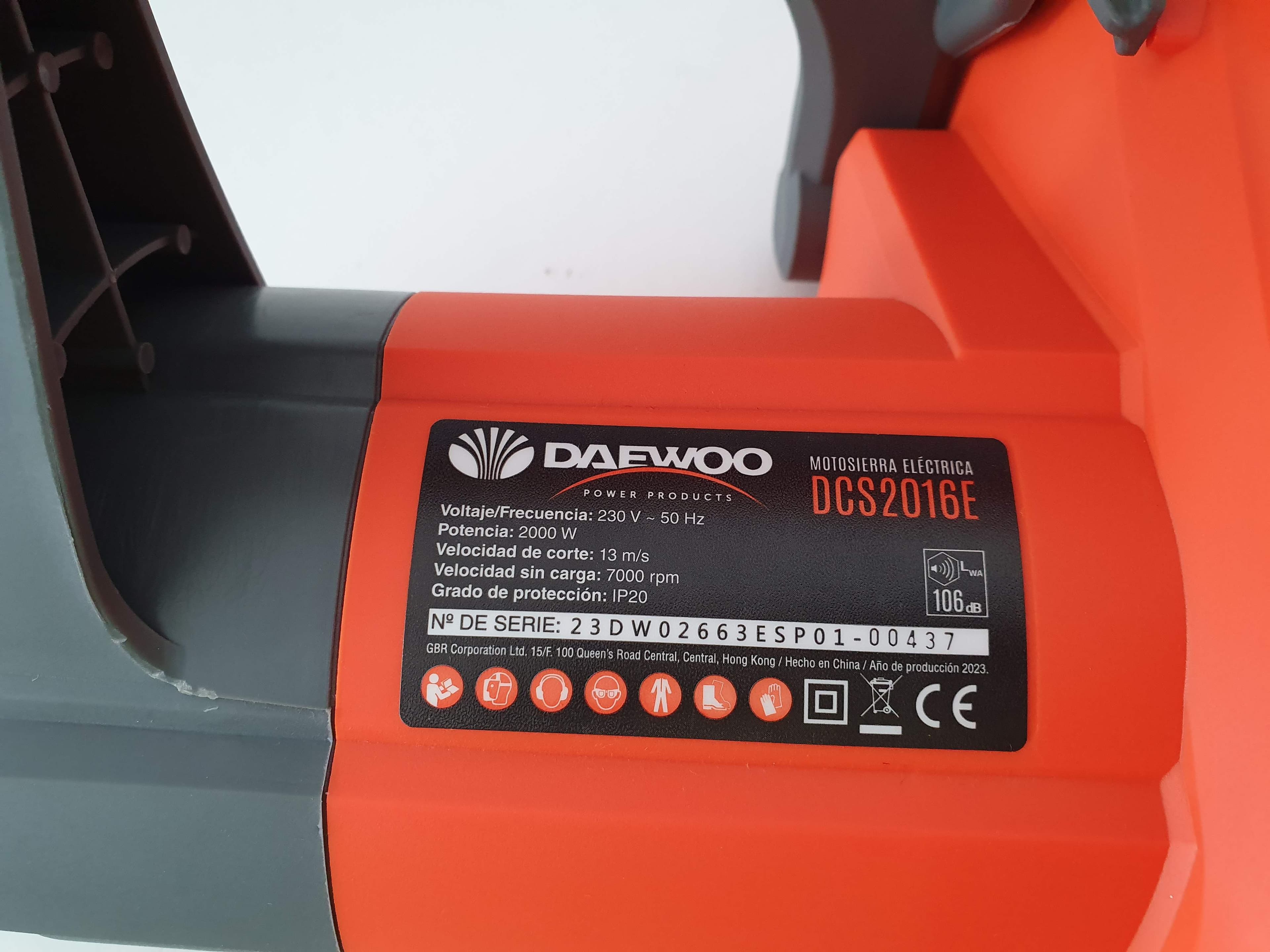 Daewoo chainsaw — image 6