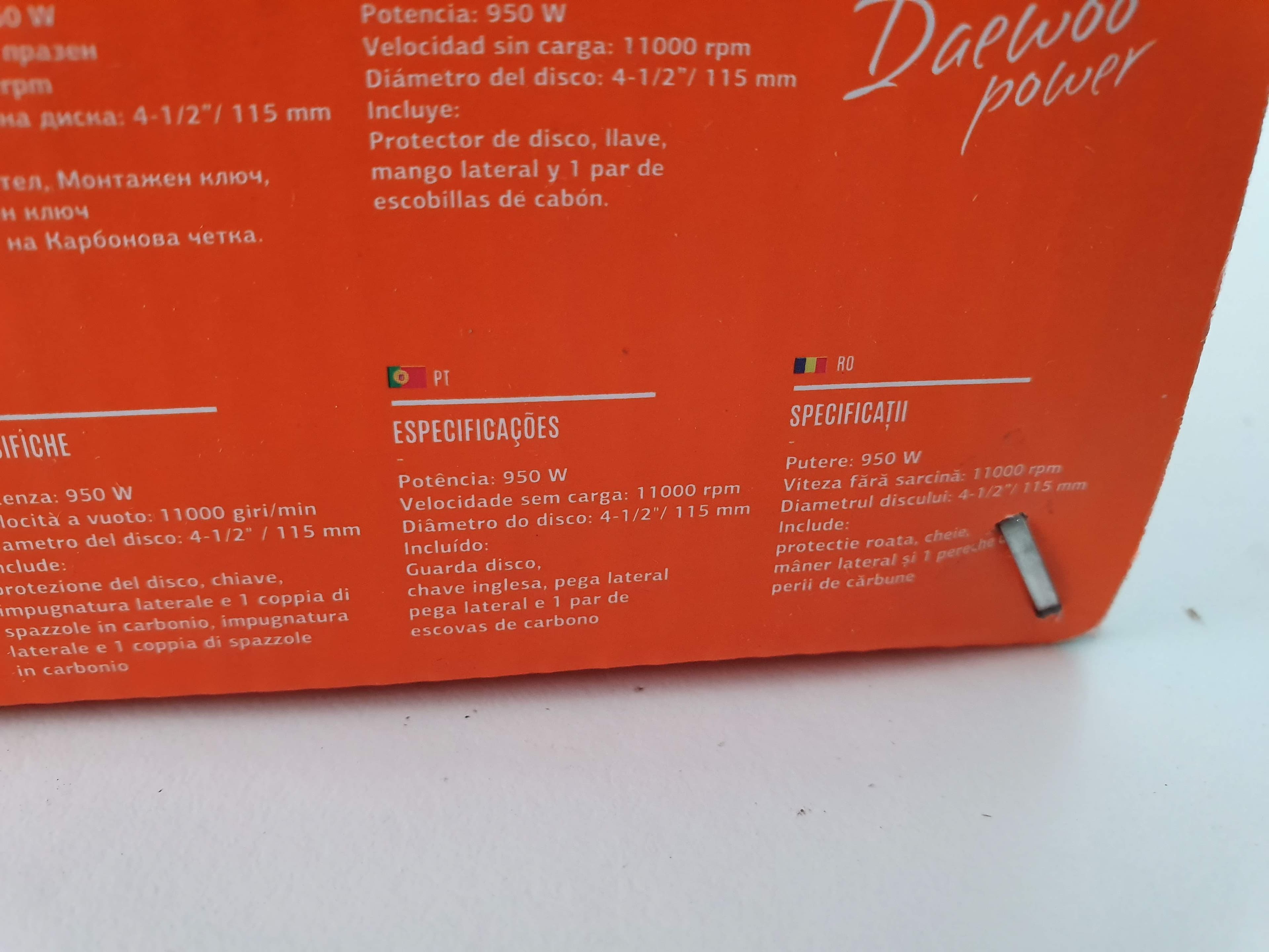 Rebarbadora Daewoo — imagem 3
