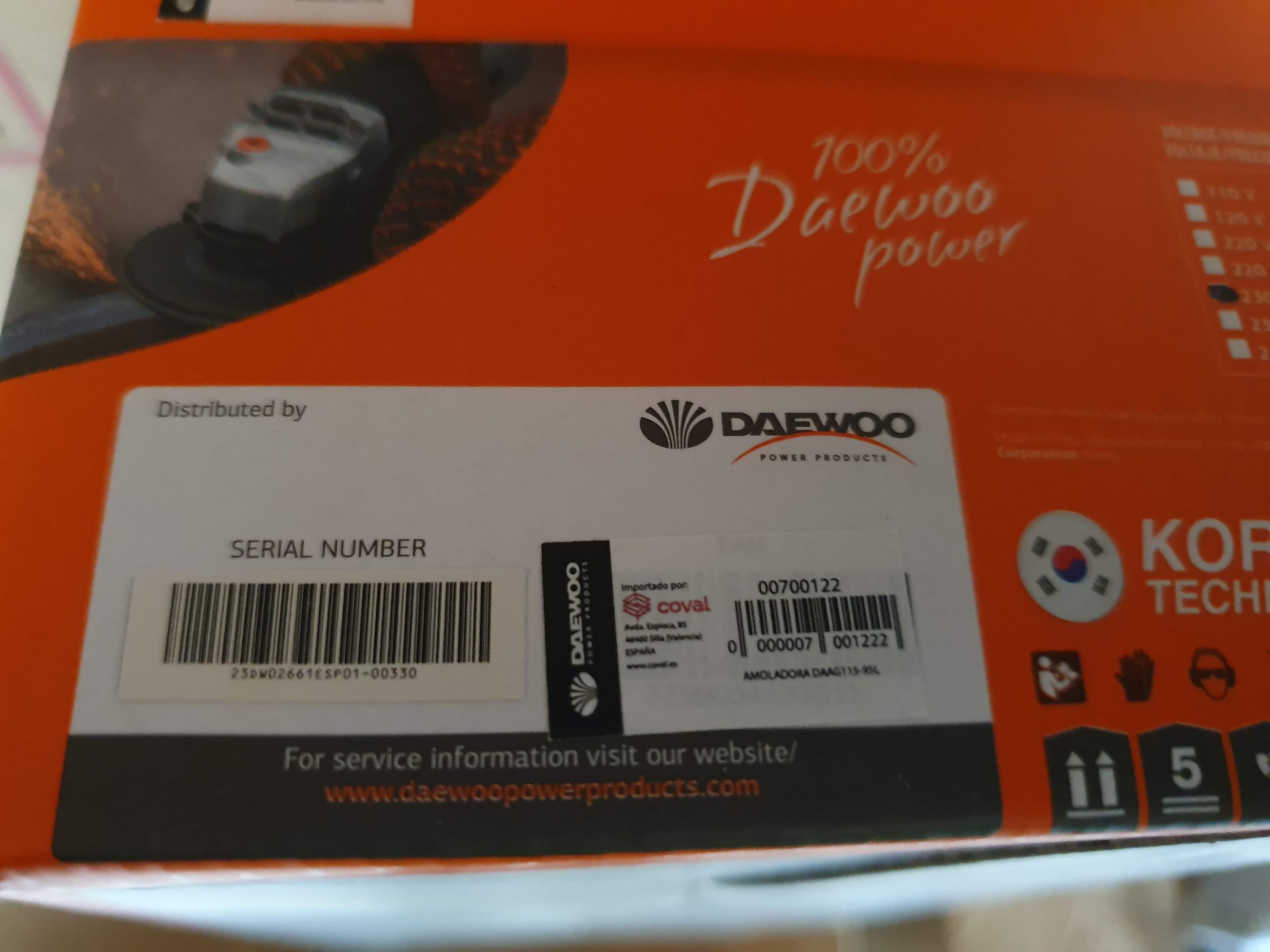 Rebarbadora Daewoo — imagem 7