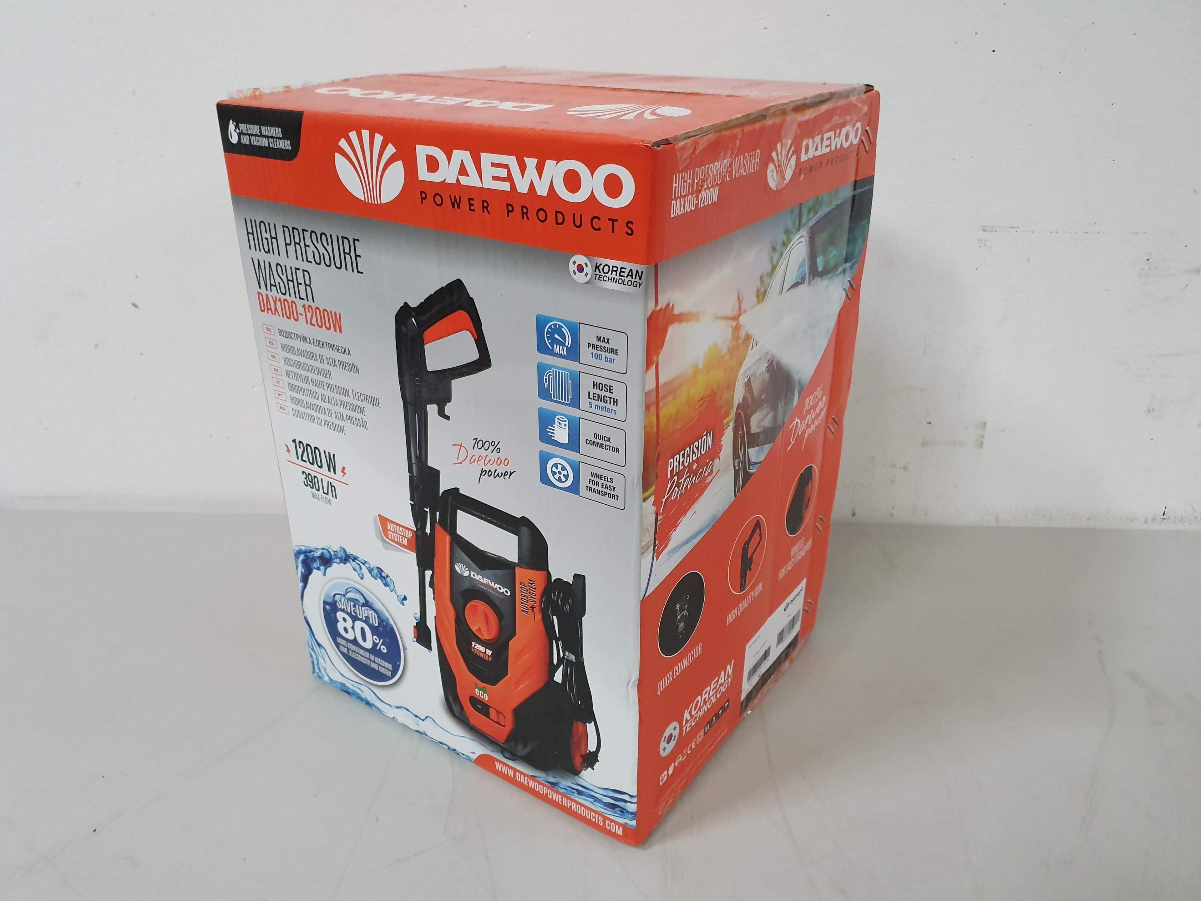Máquina de lavar Daewoo