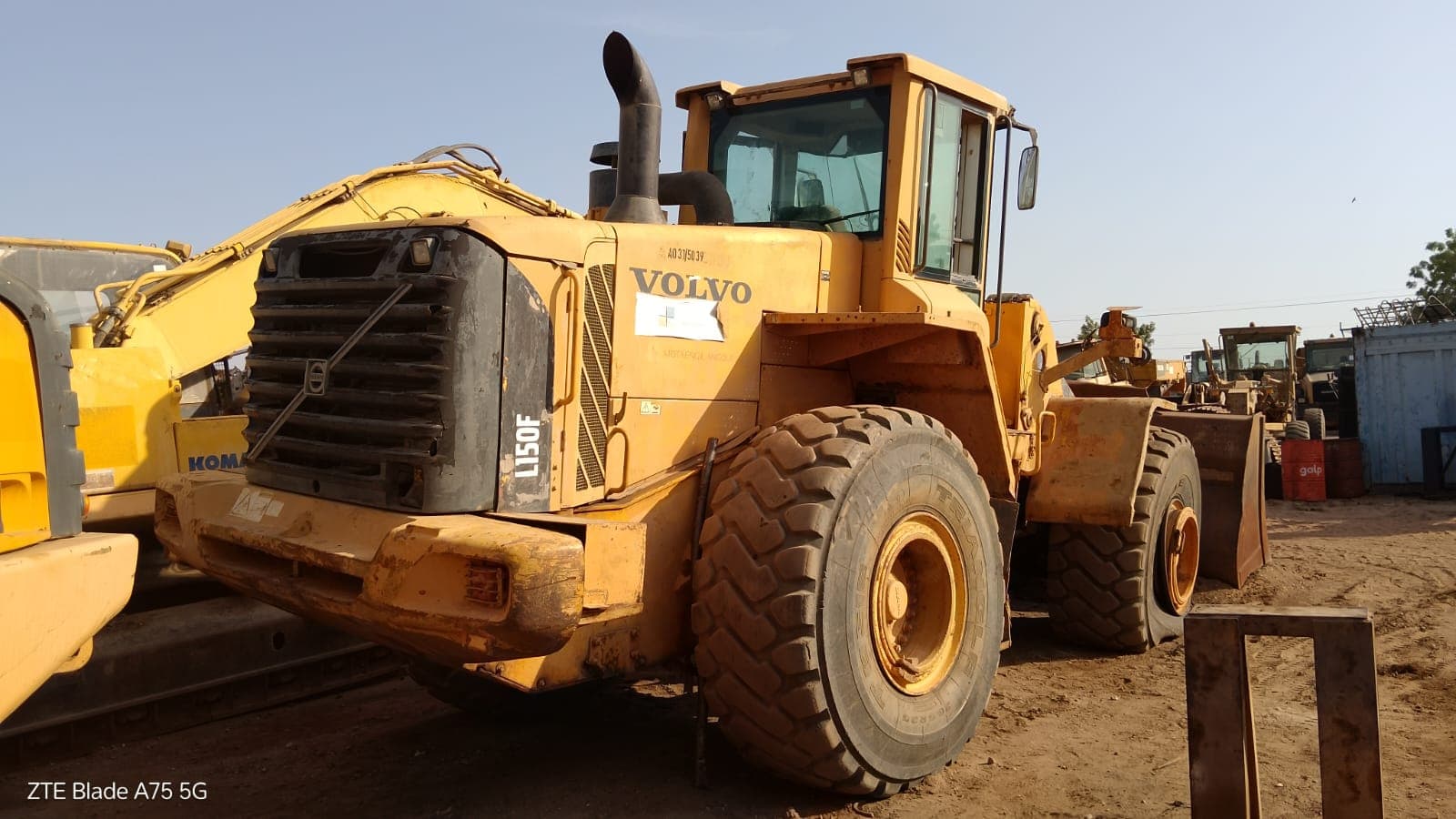 Pá Carregadora de Pneus 25 T  VOLVO L150 F — imagem 4