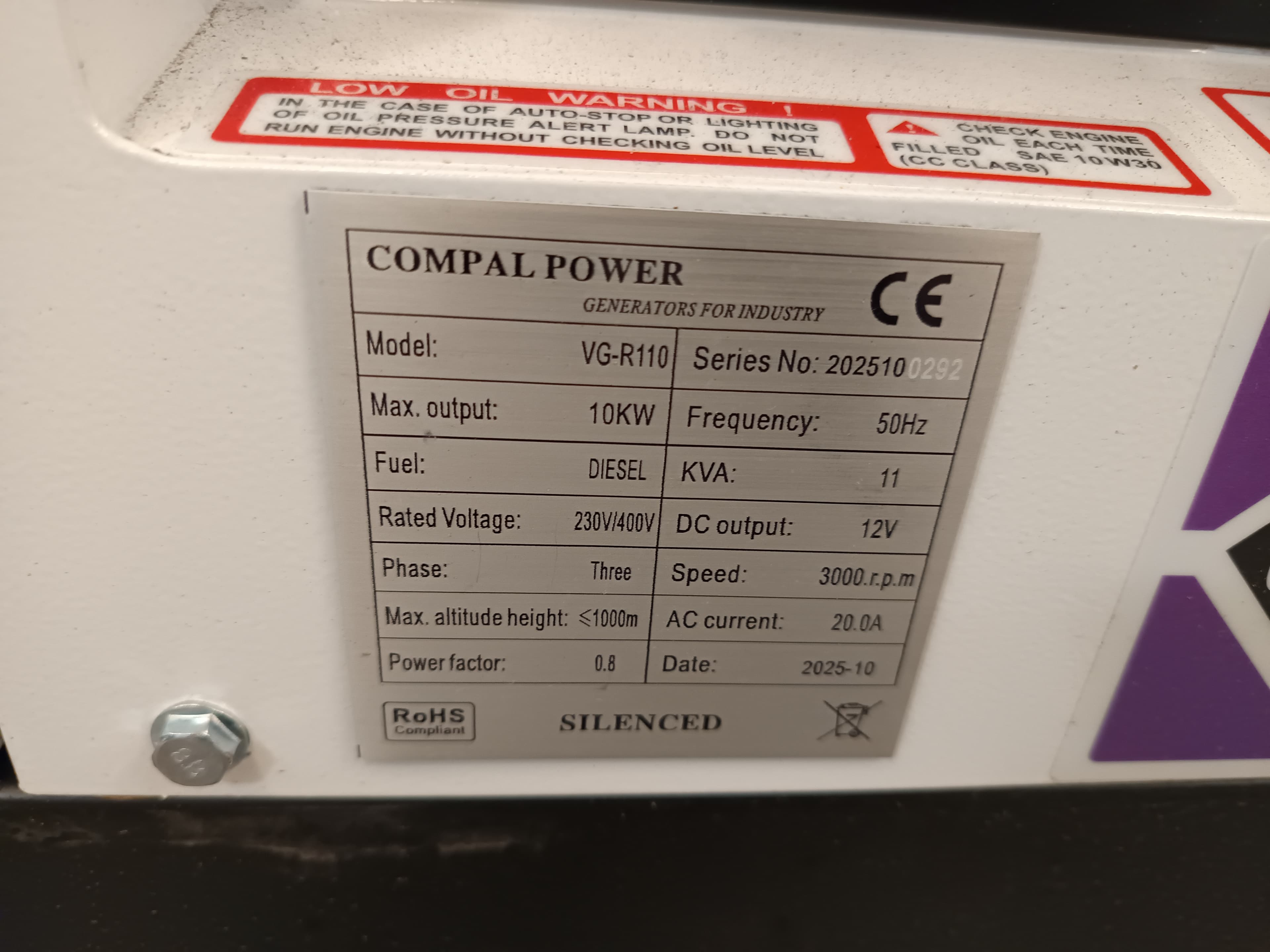 Gerador Compal VG-R110 — image 8