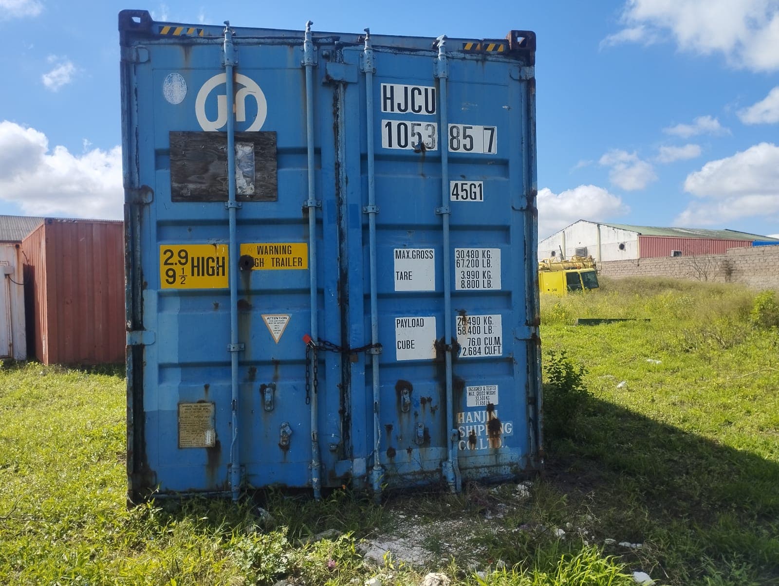 Contentor de 40 Pés com diversos materiais — imagem 3