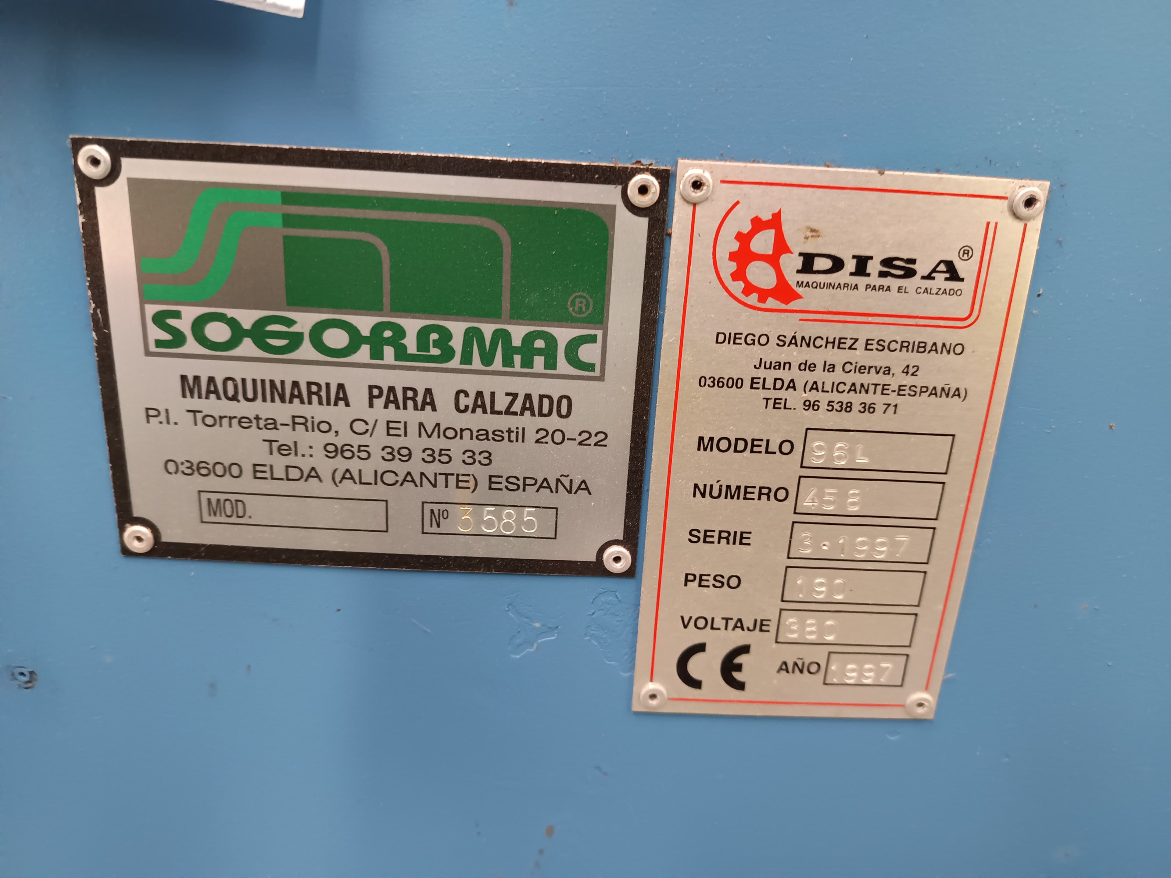 Máquina de Polimento Disa/Sogorbmac — imagem 4