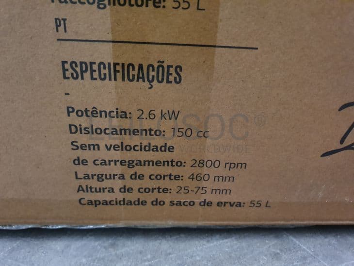 Máquina cortar relva Daewoo — imagem 7