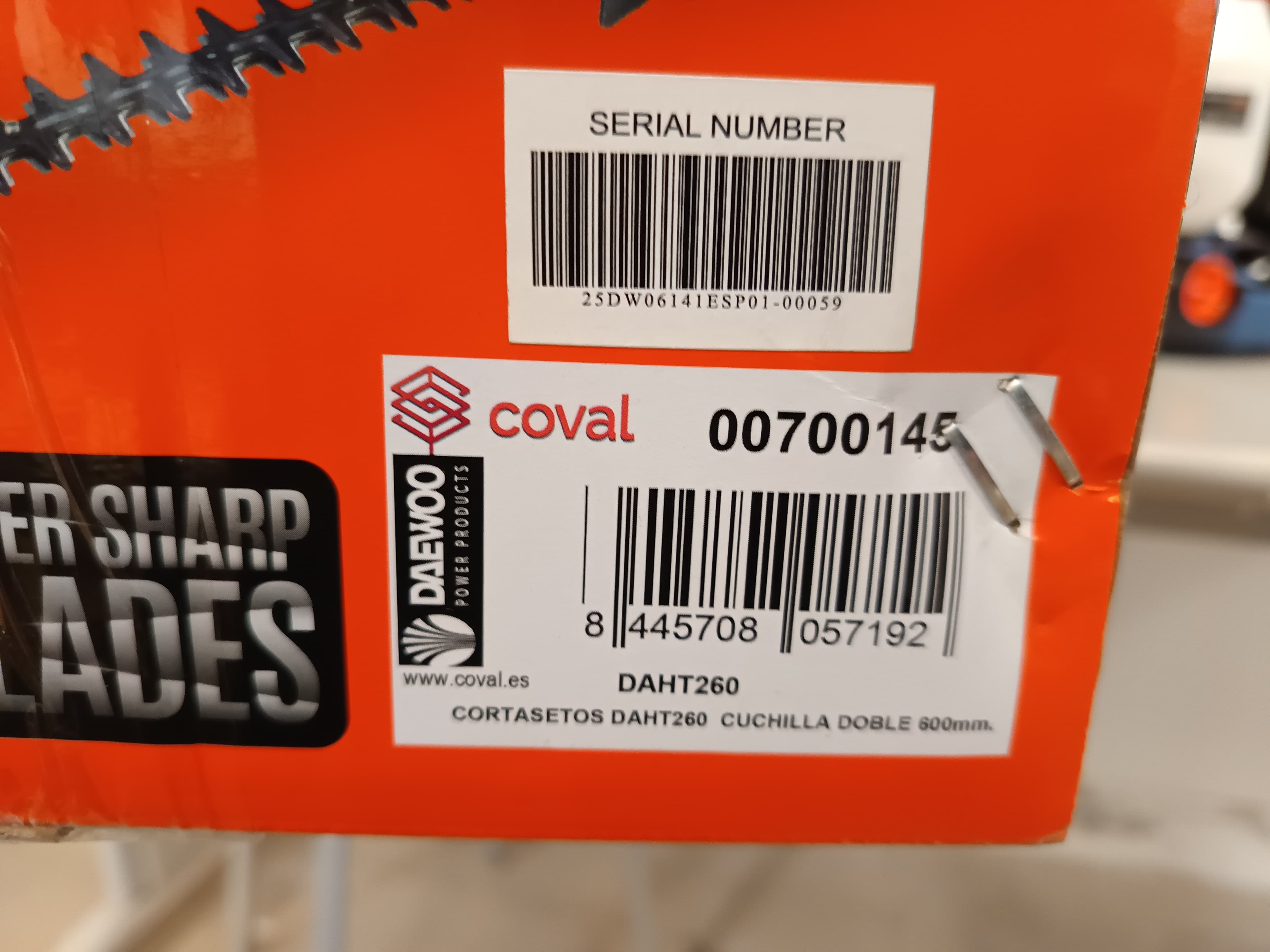 Corta sebes Daewoo — imagem 8