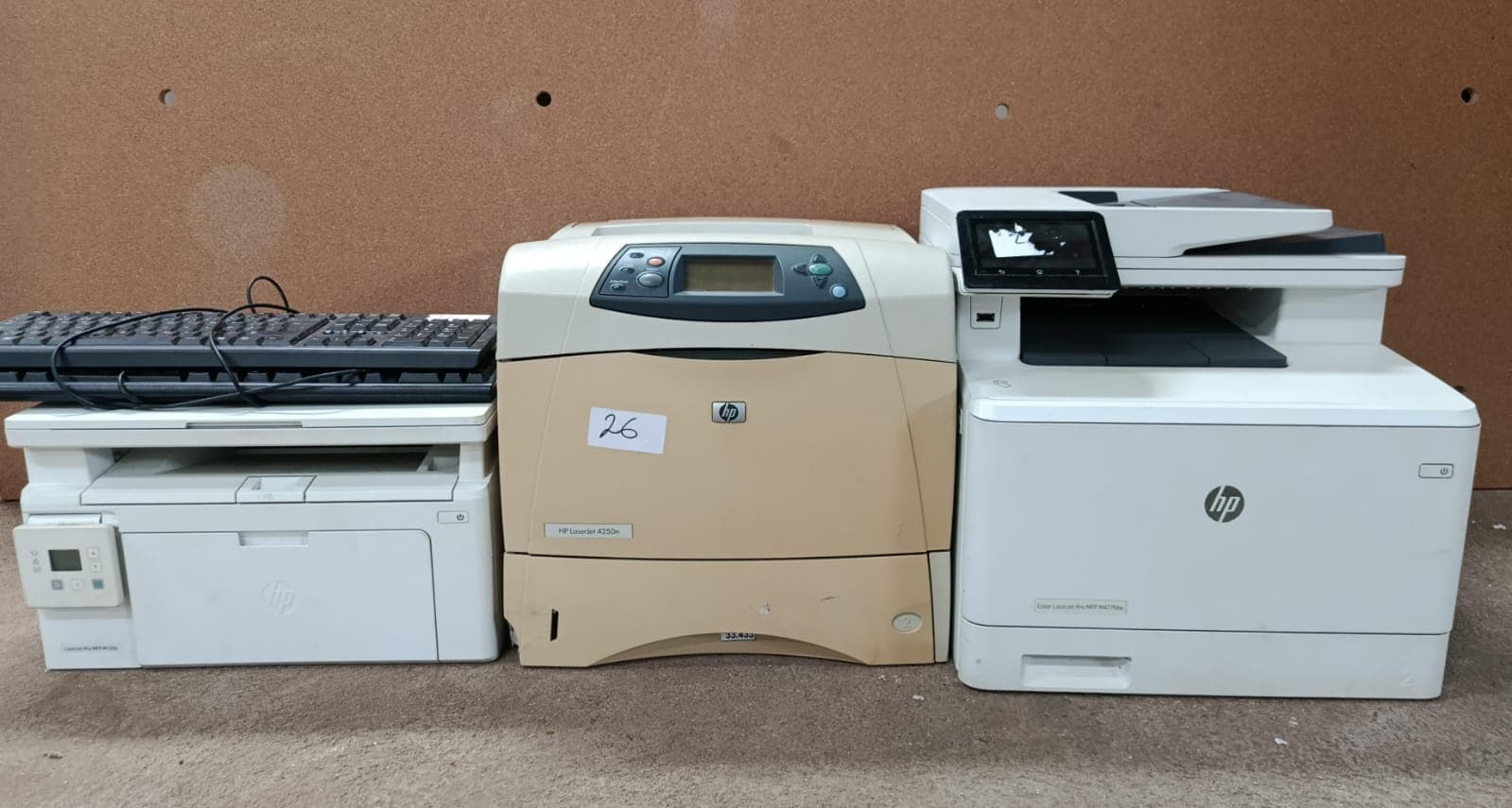 Impressoras Hp e Teclados