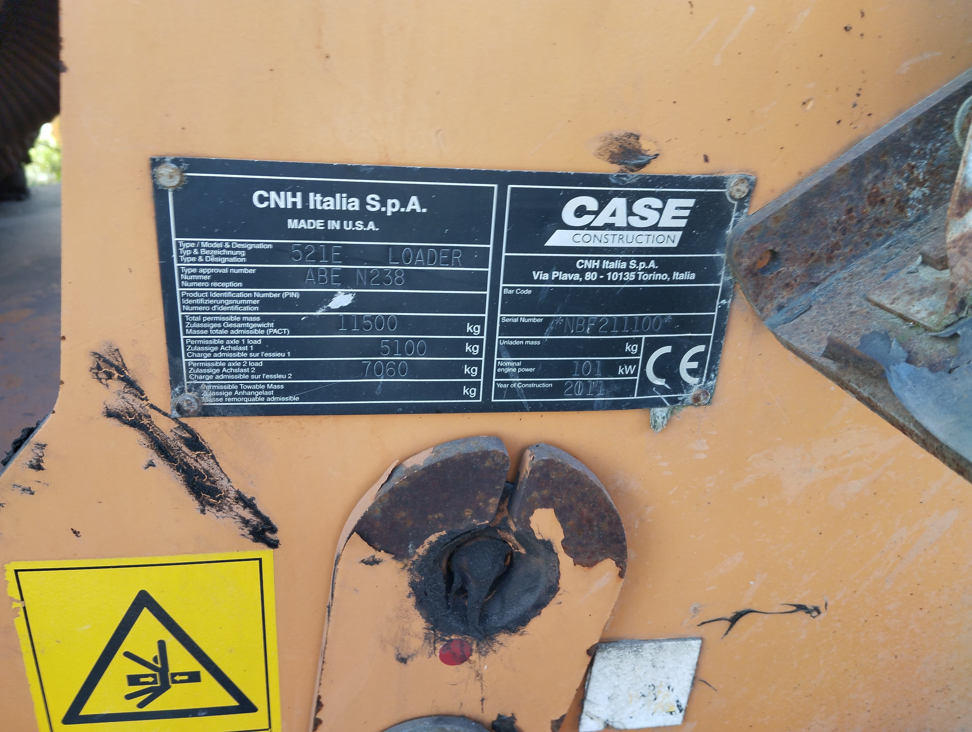 Pá Carregadora Pneus — imagem 13