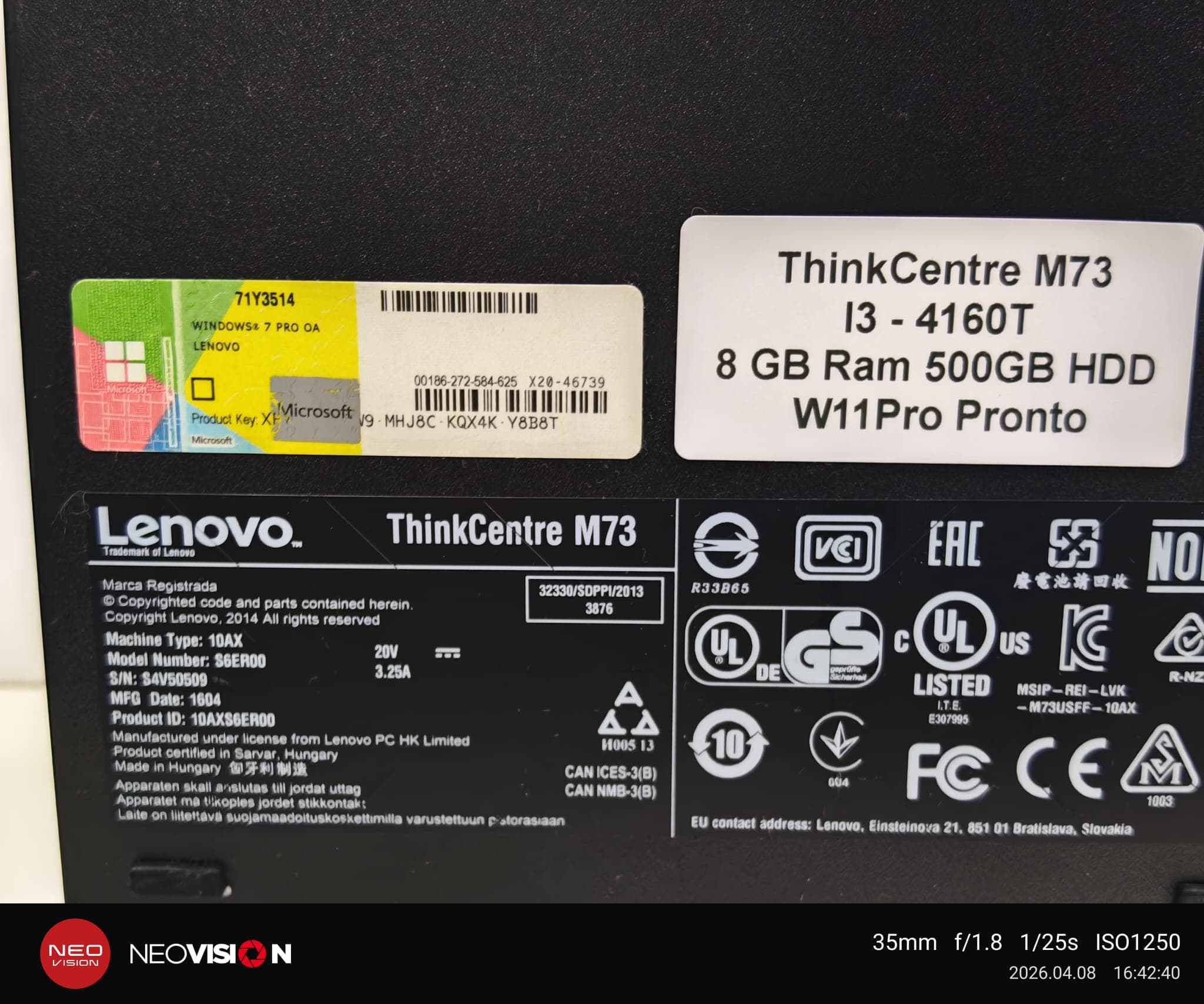 Conjunto de Computadores Lenovo — imagem 5
