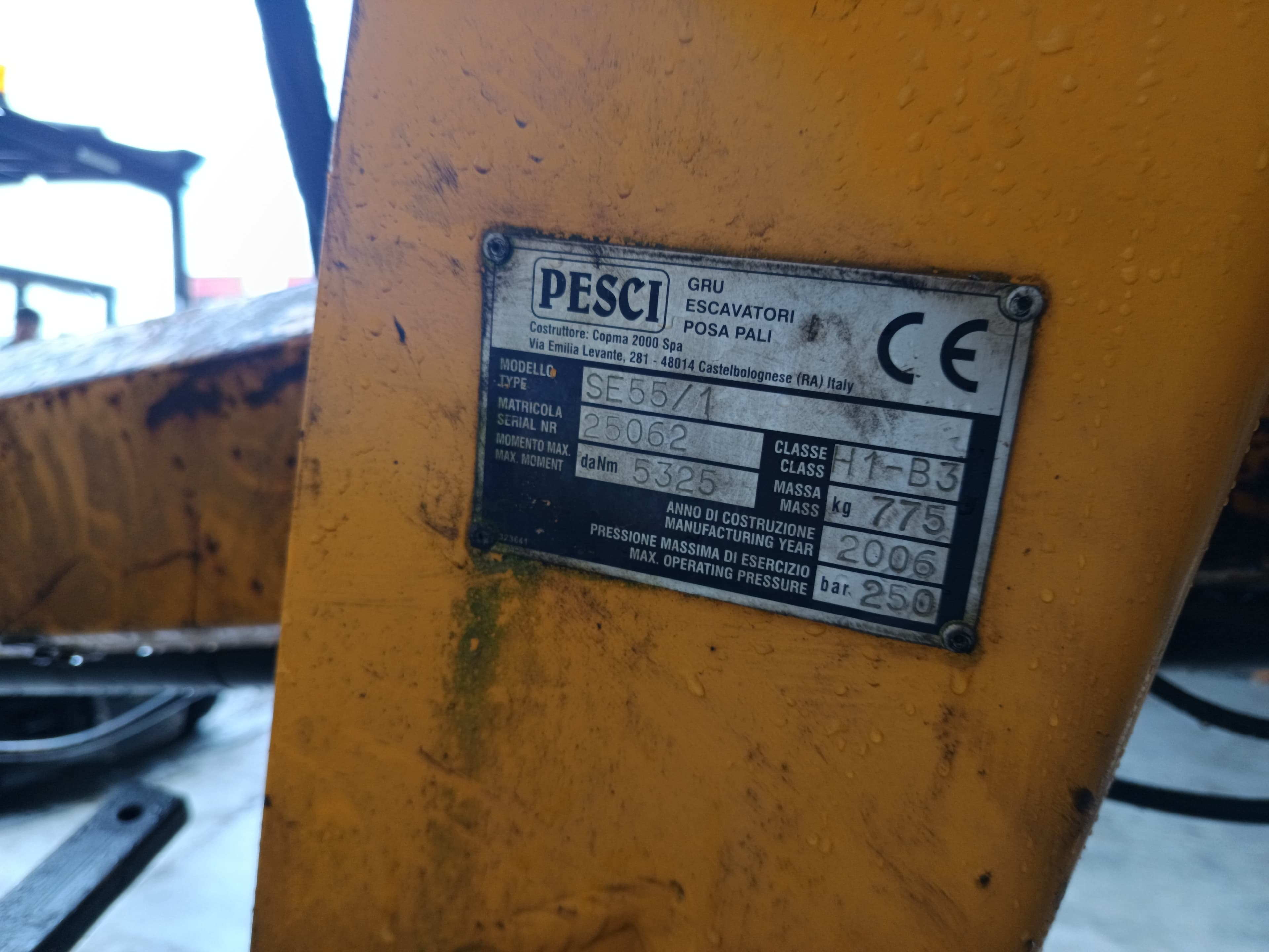 Grua Pesci SE55 · Ano 2006 — imagem 6