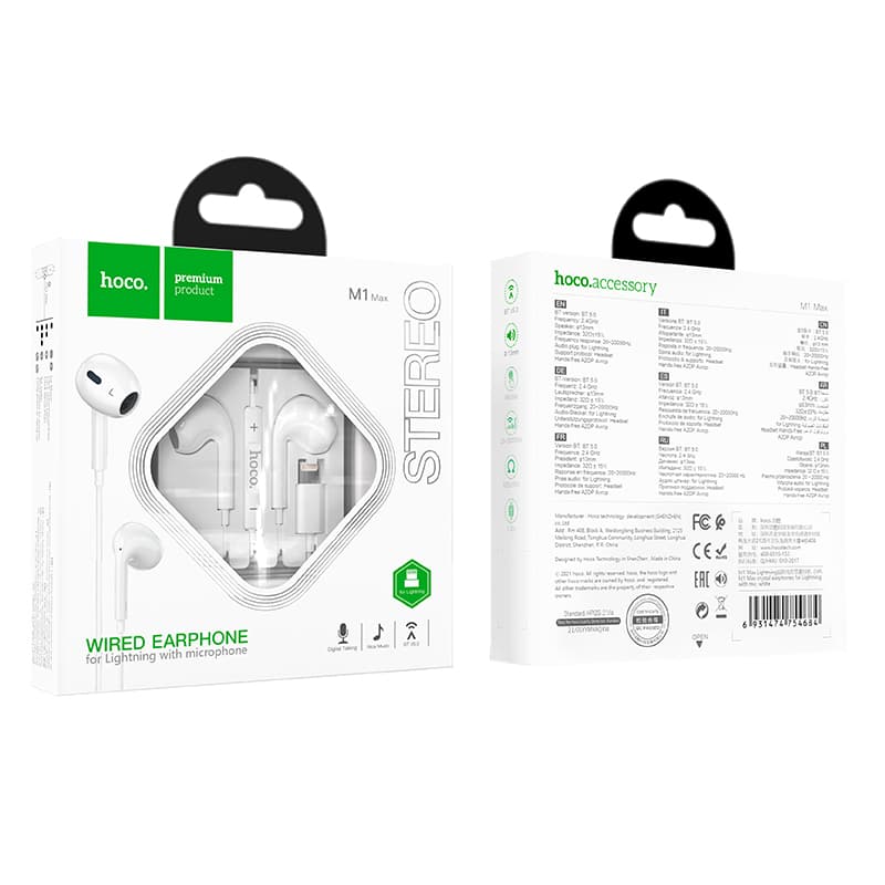 Auriculares Iphone Hoco