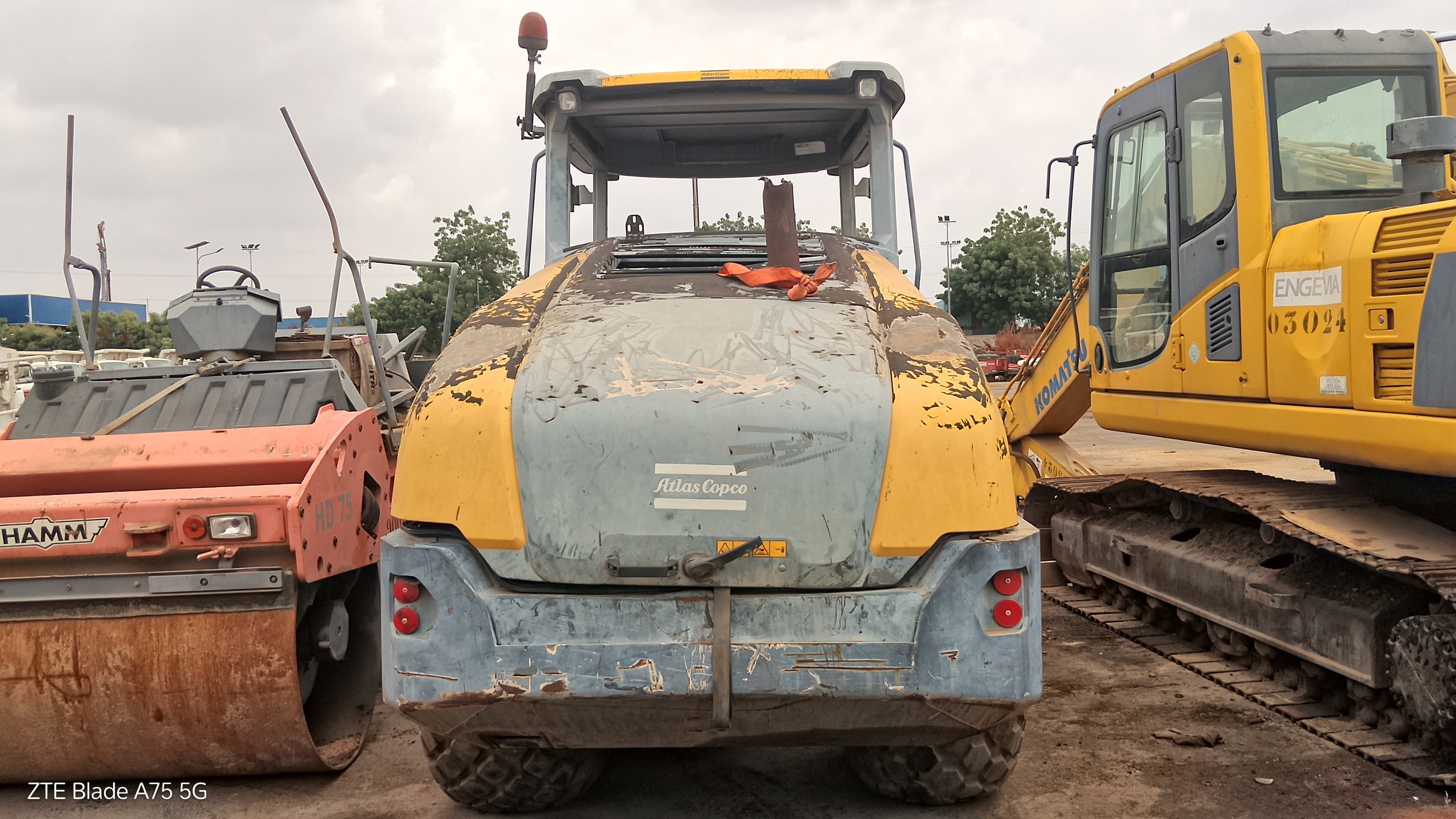 Cilindro de Solos 12 T DYNAPAC CA 2500D — imagem 6