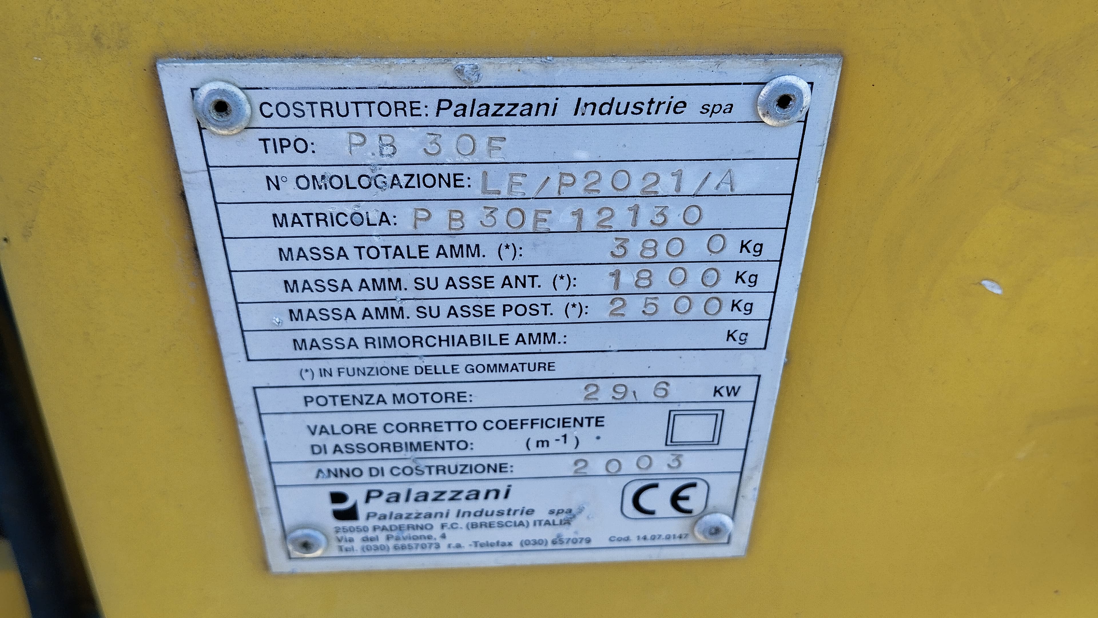 Retroescavadora PALLAZANI PB30 — imagem 11