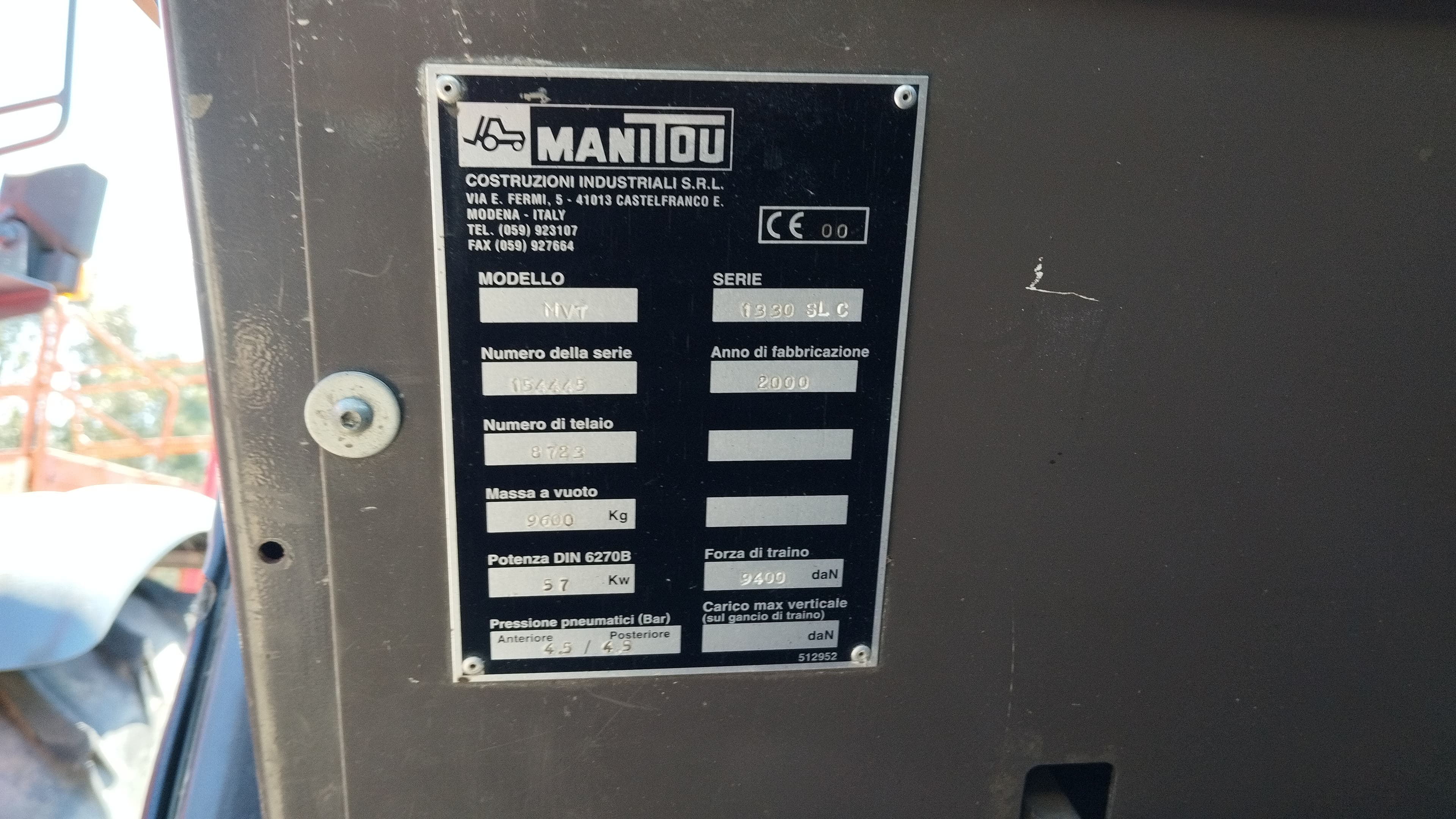 Multifunções telescópico Manitou 1330 — imagem 11
