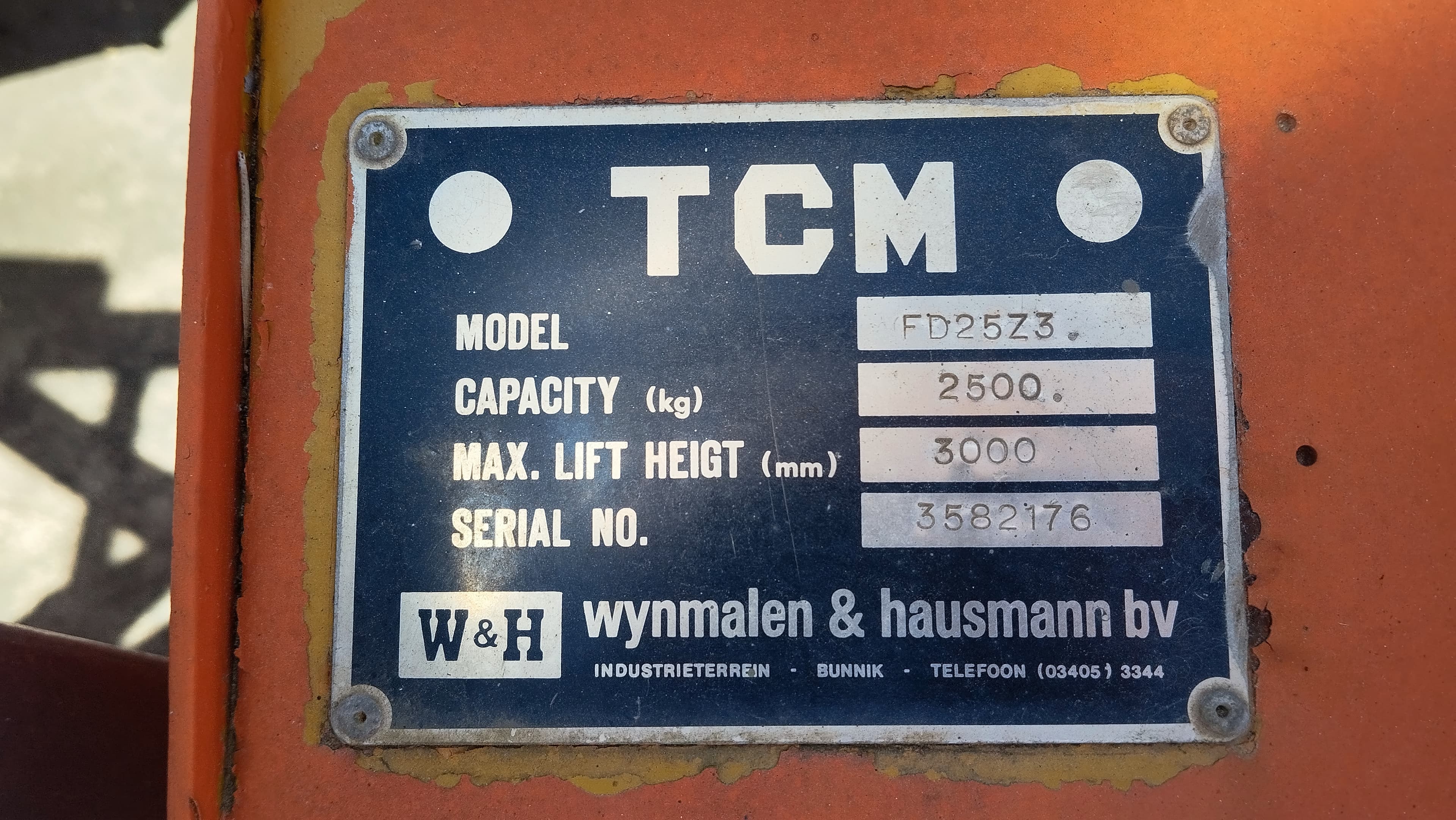 TCM FD25 Forklift Forklift — image 7