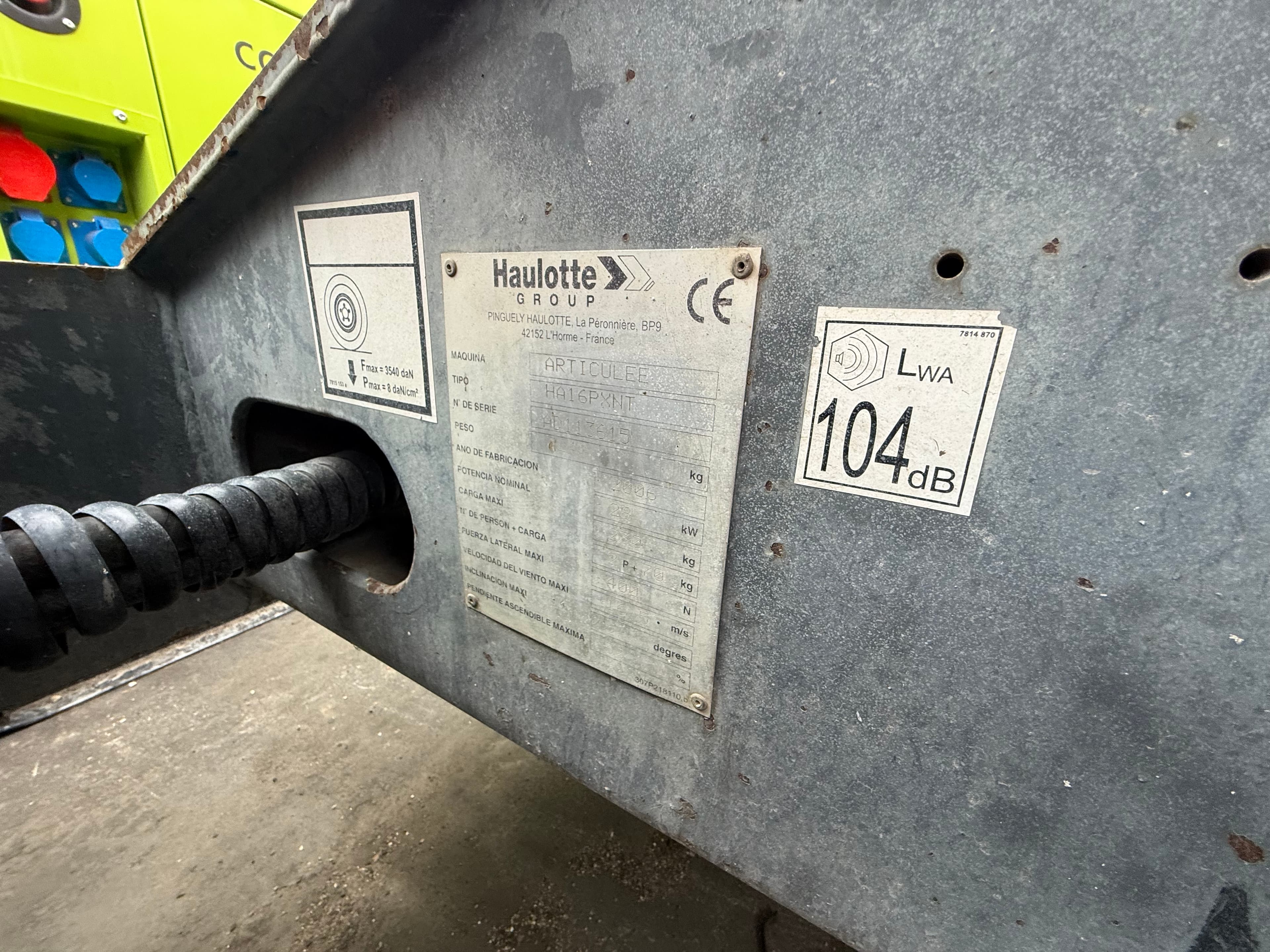Plataforma elevadora articulada HAULOTTE HA16PXNT — imagen 4