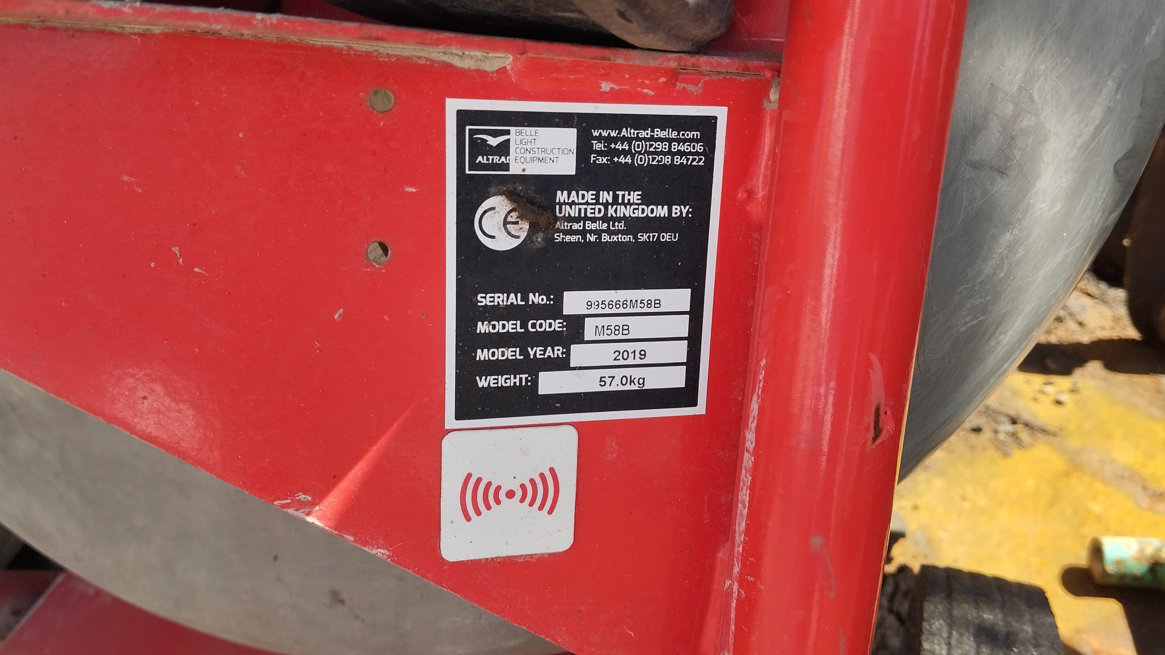 Betoneira elétrica M58B — imagem 4